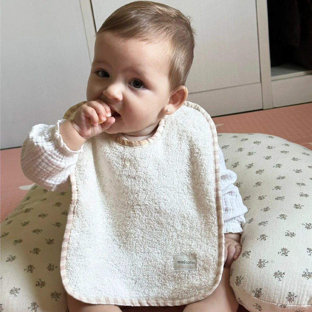 Babero Goma Vichy Rose - Image 3