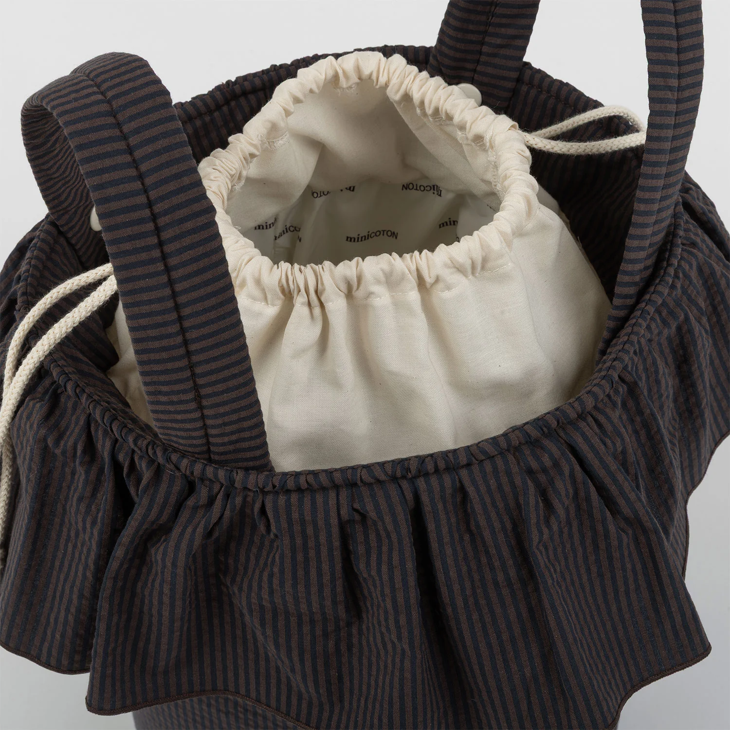 Basket Caramel Stripes - PRE ORDER - Image 5