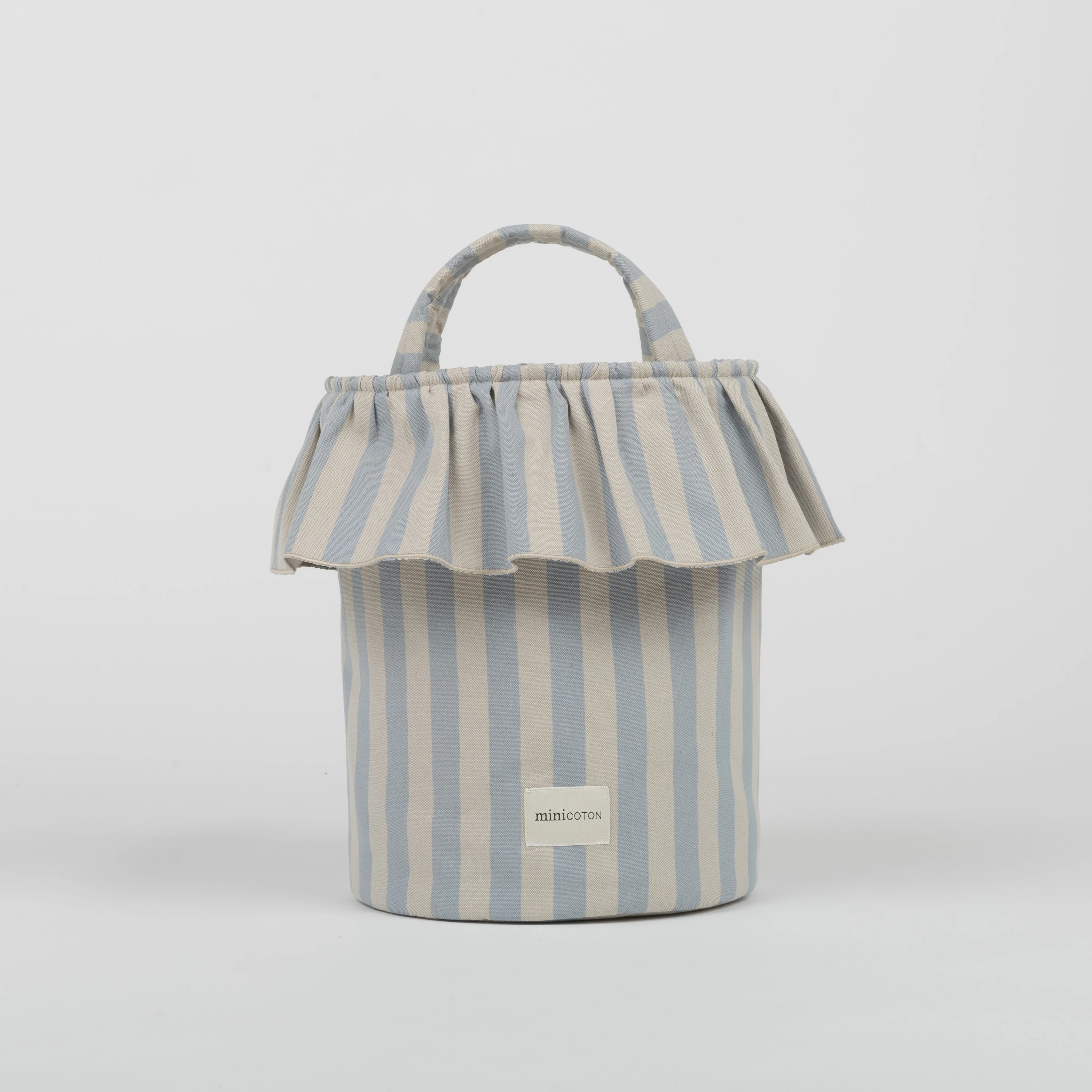 Basket Rayas - Blue + Sand - Image 2