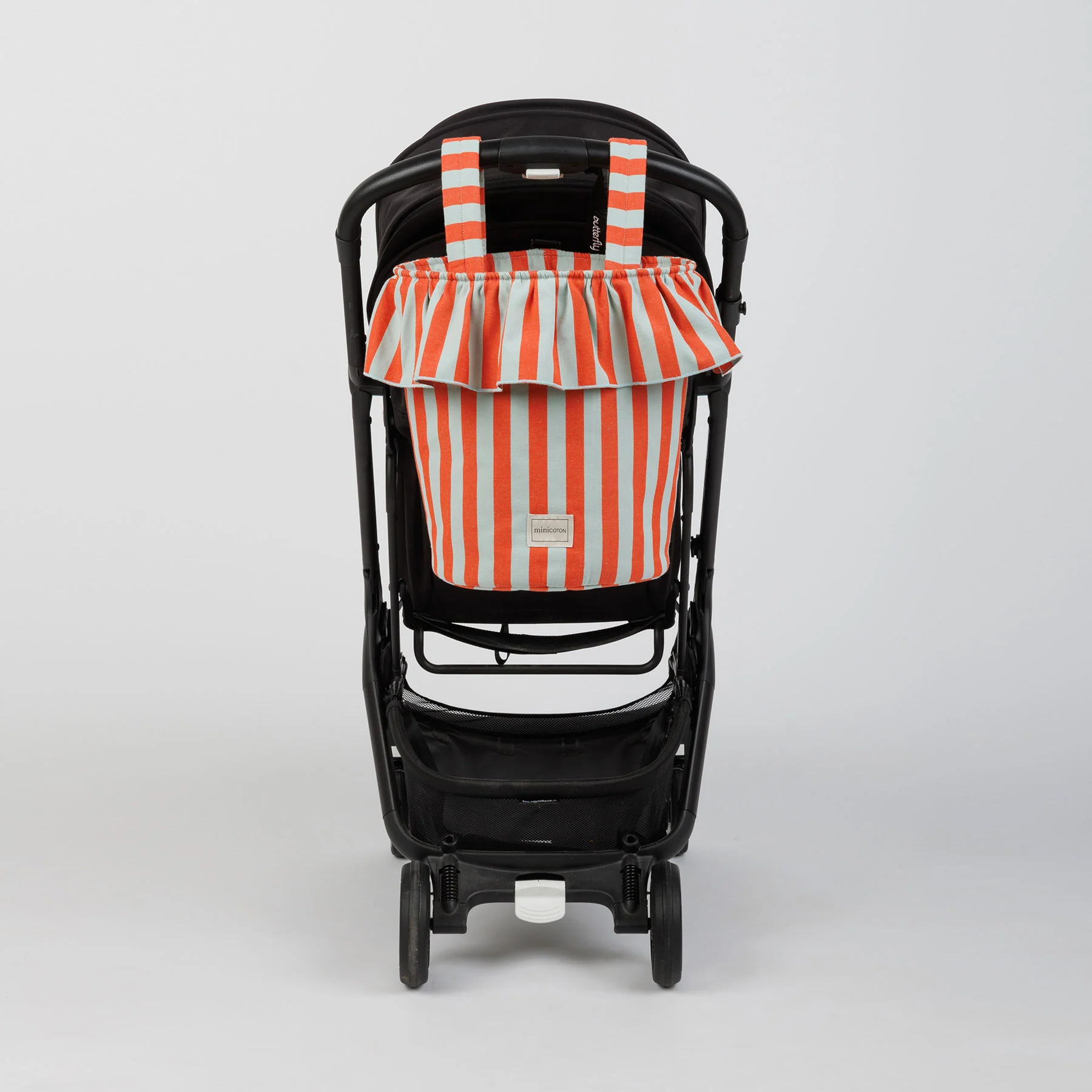 Basket Rayas - Coral + Aqua - Image 3