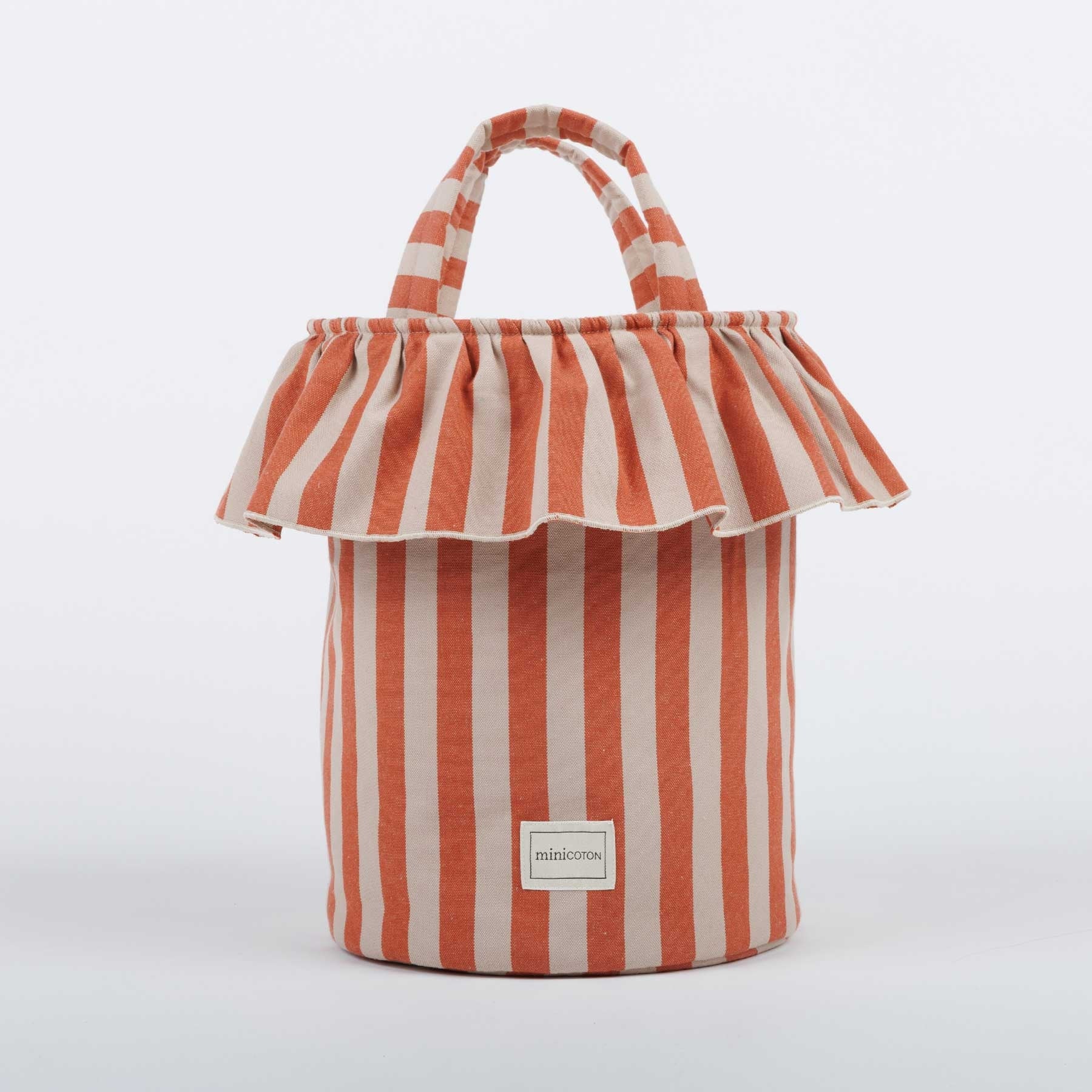 Basket Rayas - Rose + Red - Image 3