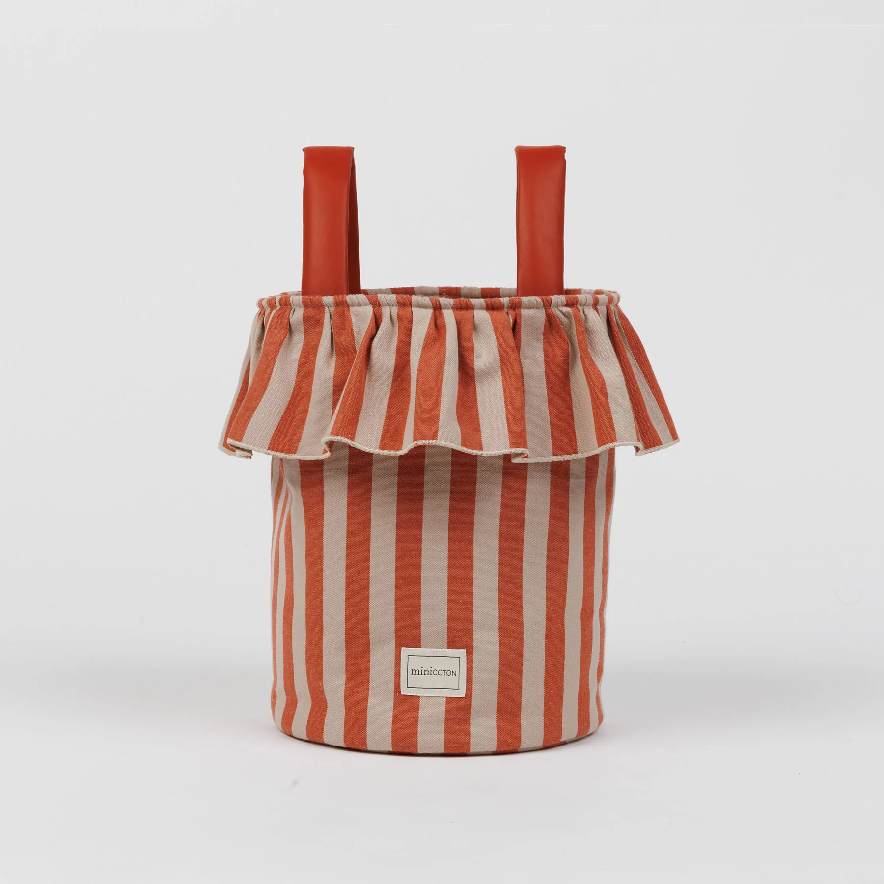 Basket Rayas - Rose + Red - Image 4