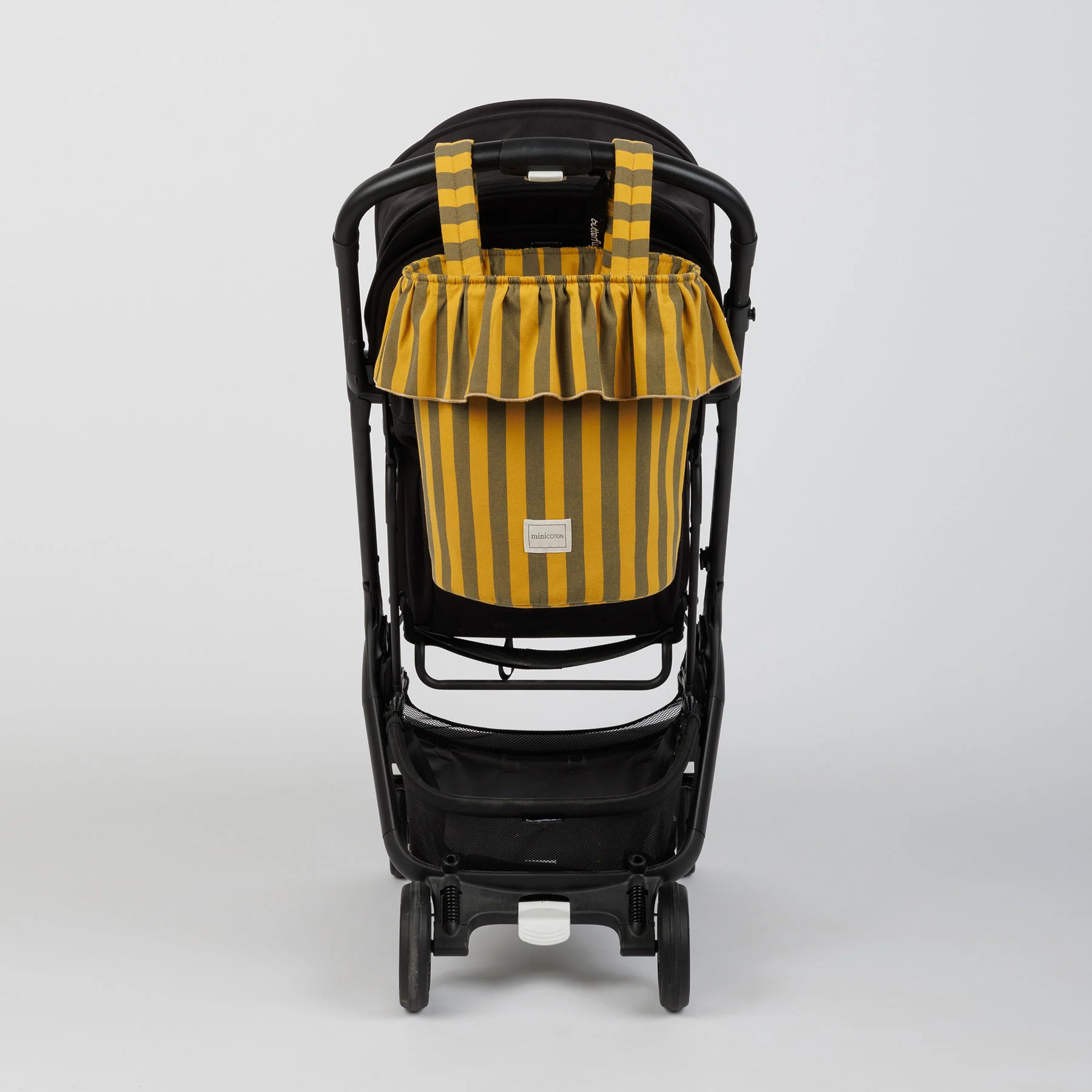 Basket Rayas - Olive + Gold - Image 3