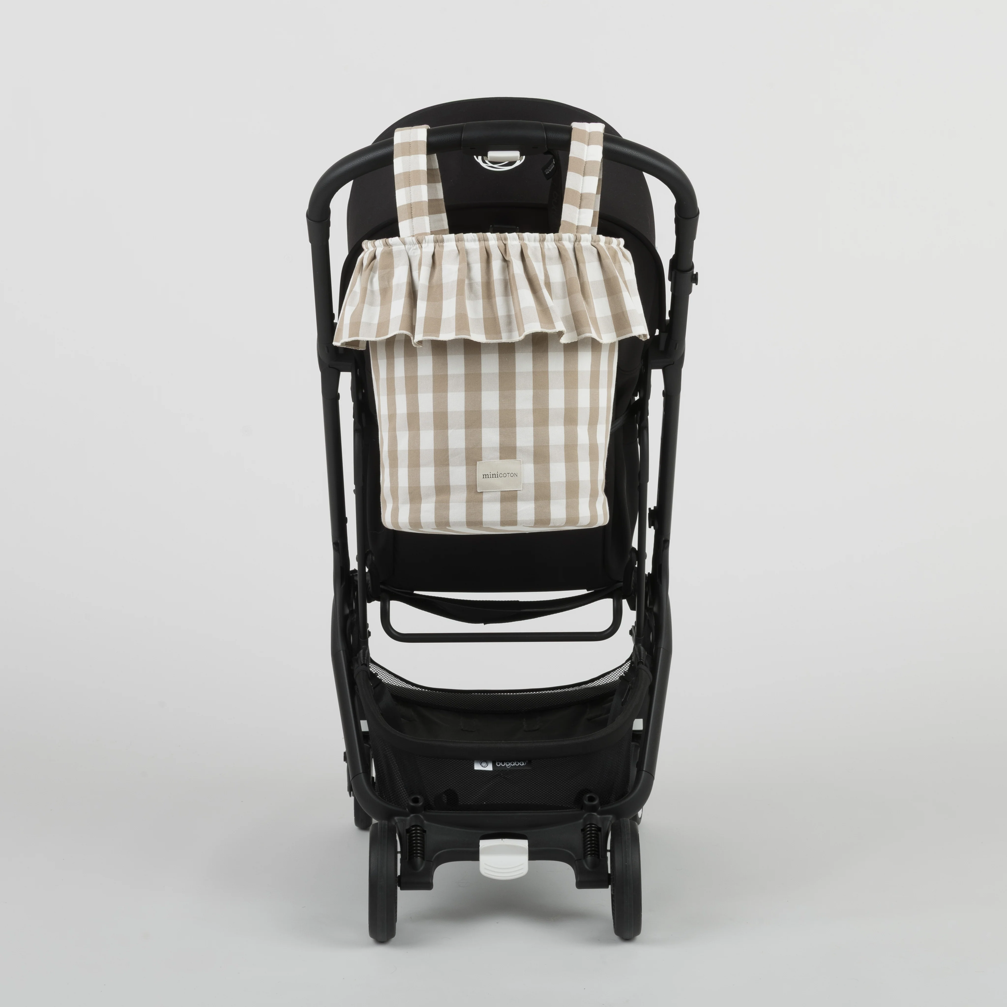 Basket Vichy - Oak + White - Image 7