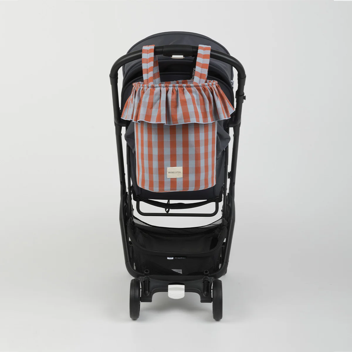 Basket Vichy - Red + Blue - Image 2
