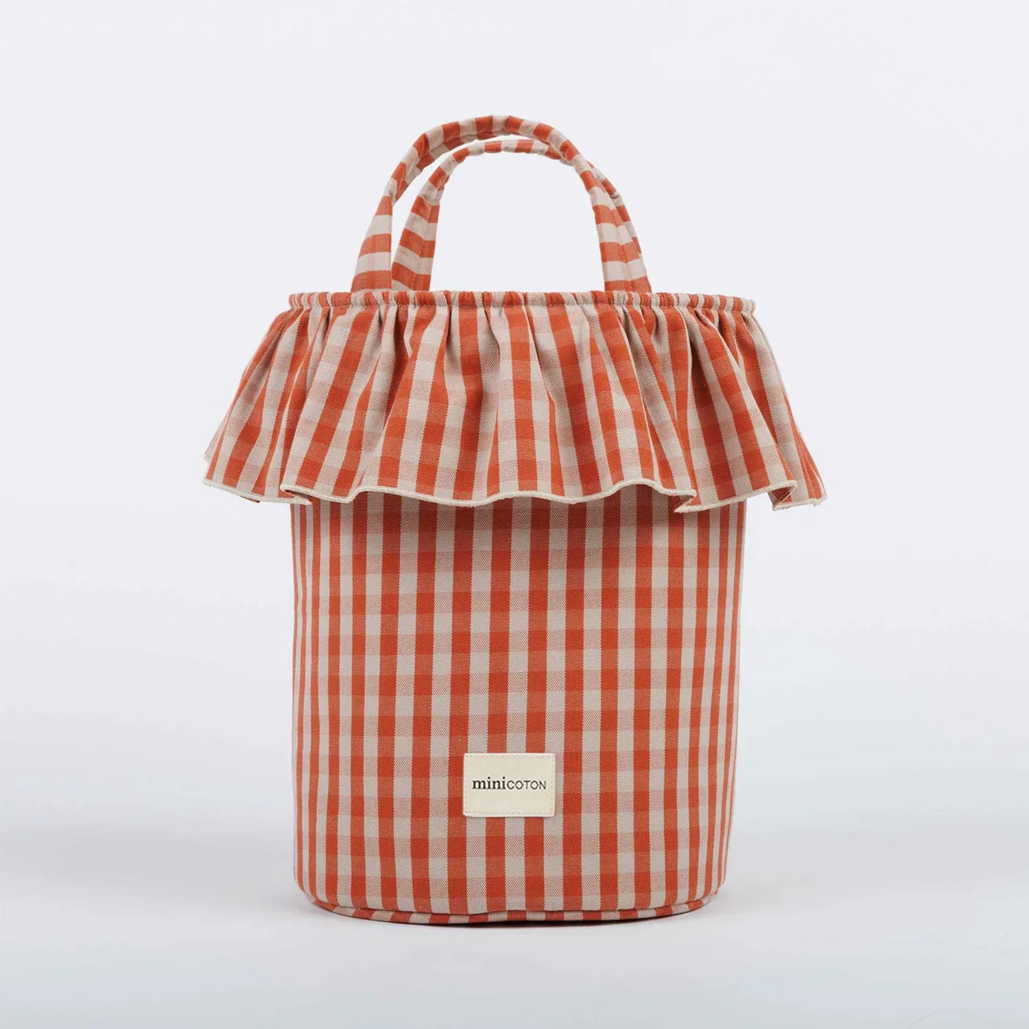 Basket Vichy - Rose + Red - PRE ORDER - Image 5