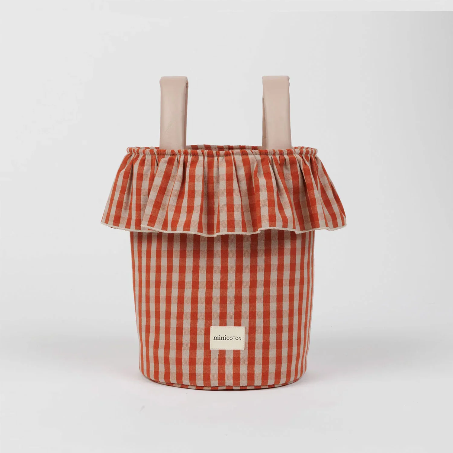 Basket Vichy - Rose + Red - PRE ORDER - Image 6