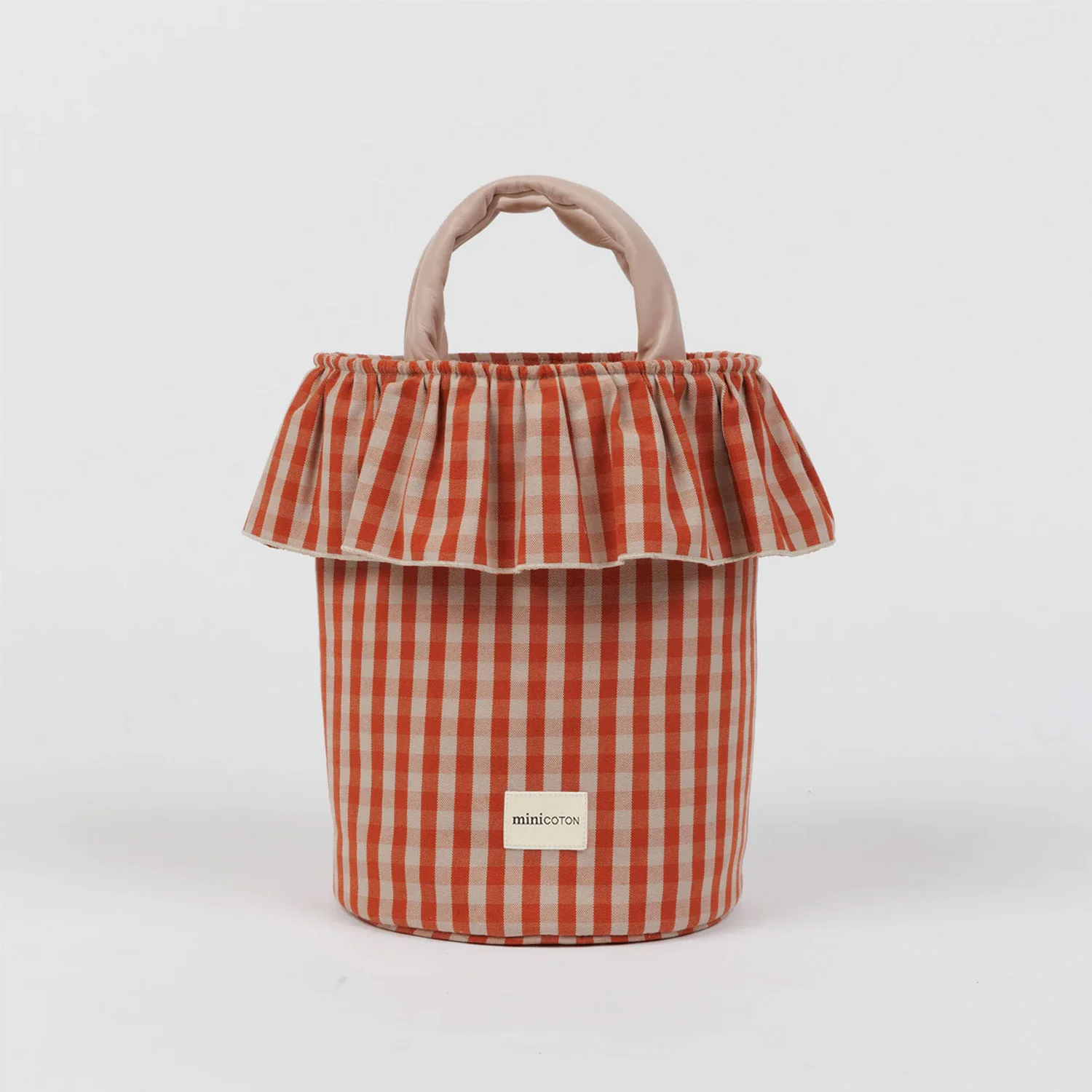 Basket Vichy - Rose + Red - PRE ORDER - Image 7