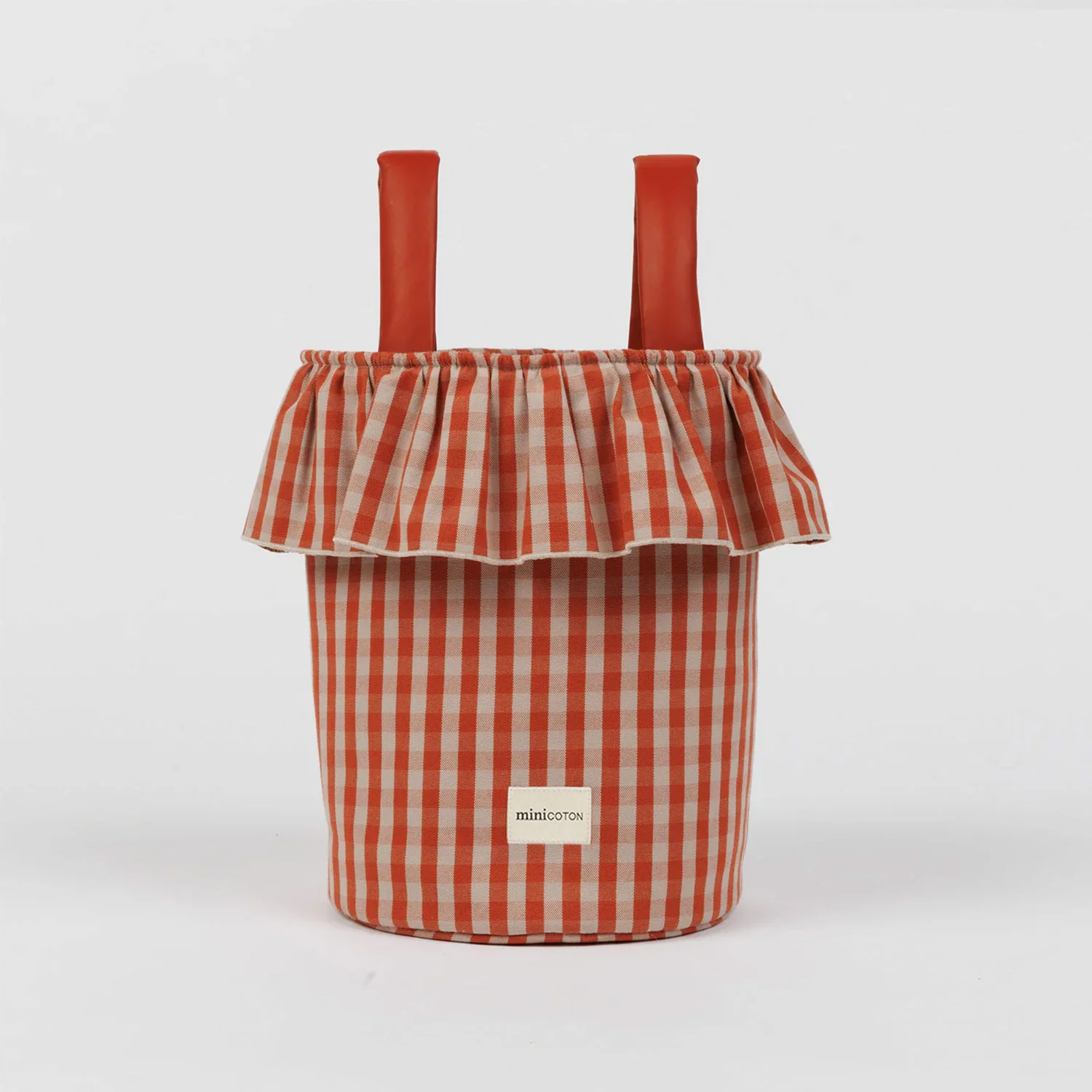 Basket Vichy - Rose + Red - PRE ORDER - Image 8