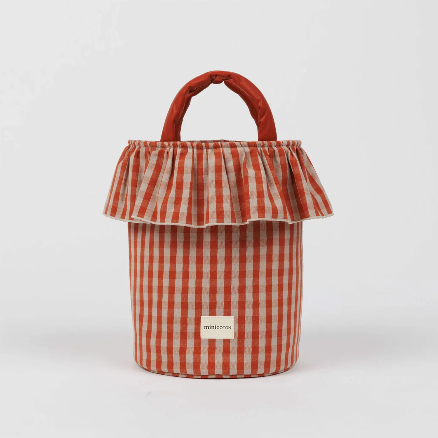 Basket Vichy - Rose + Red - PRE ORDER - Image 9