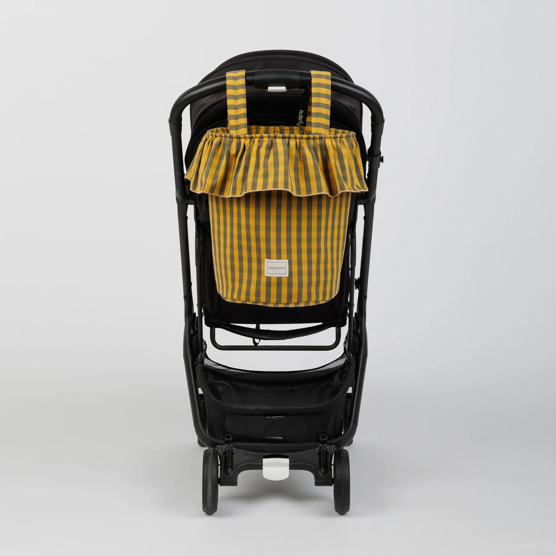 Basket Vichy - Olive + Gold - Image 2