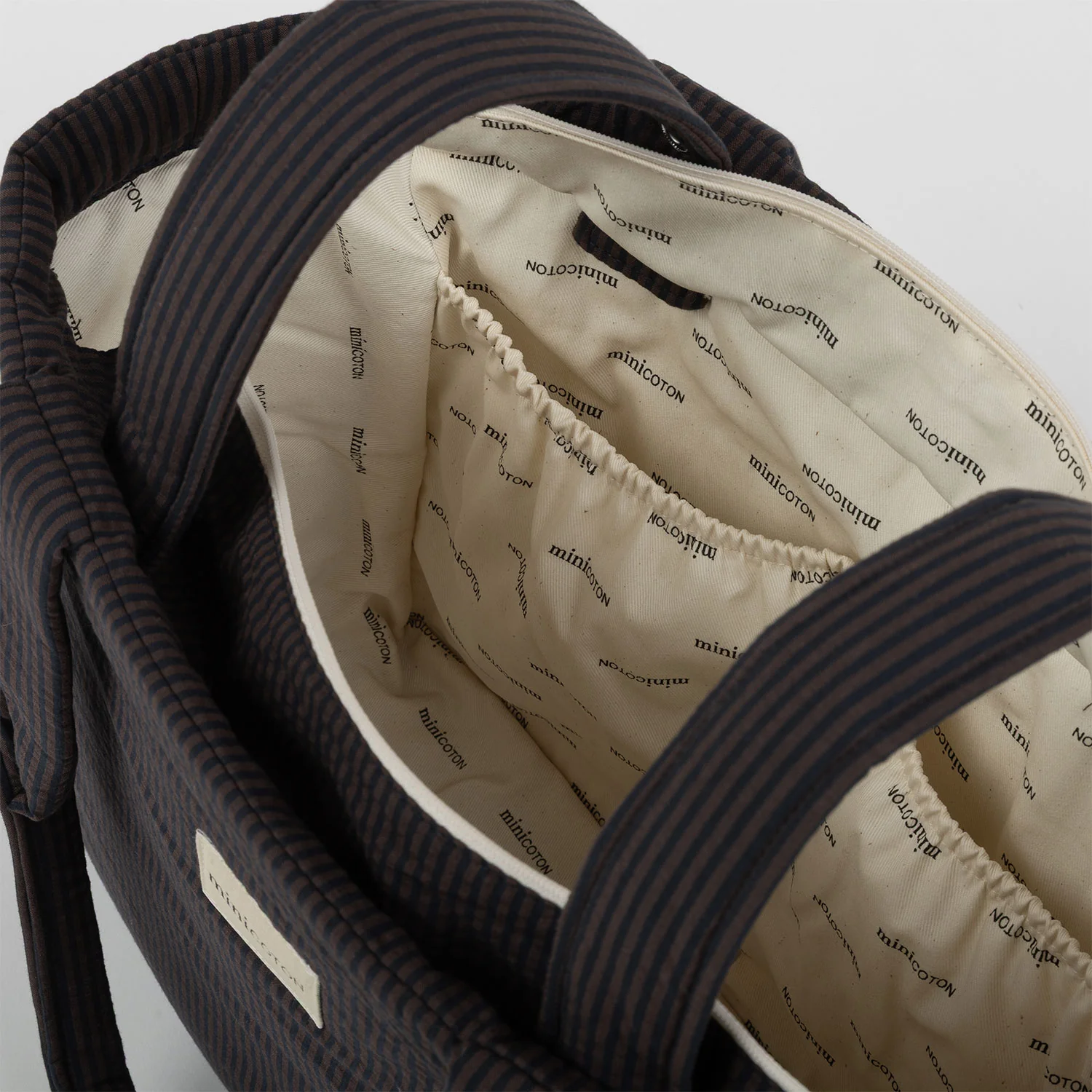 Bolsa Handle Caramel Stripes - Image 3
