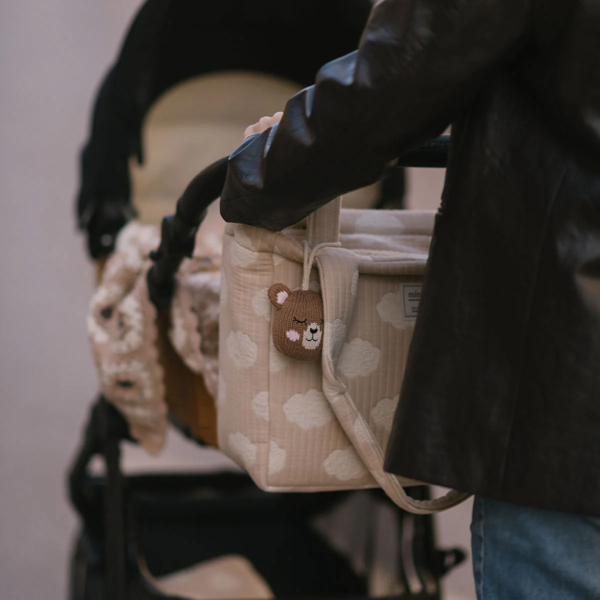 Bolsa Handle Nubes Nude - Image 3