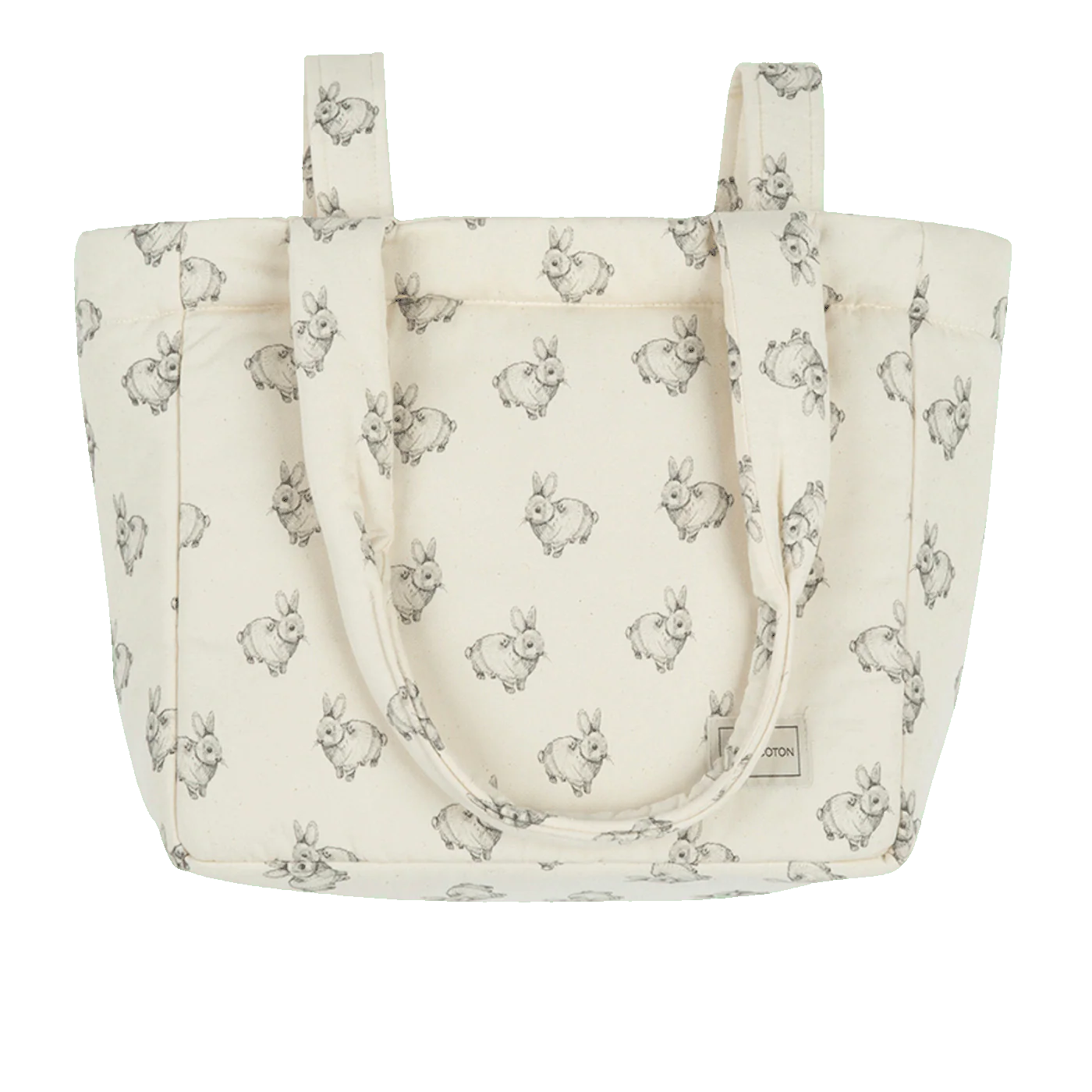 Bolsa Handle Rabbit Ecru