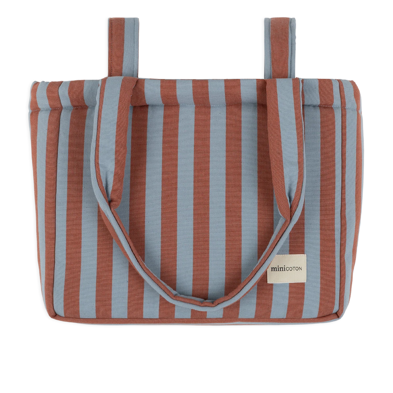 Bolsa Handle Red + Blue