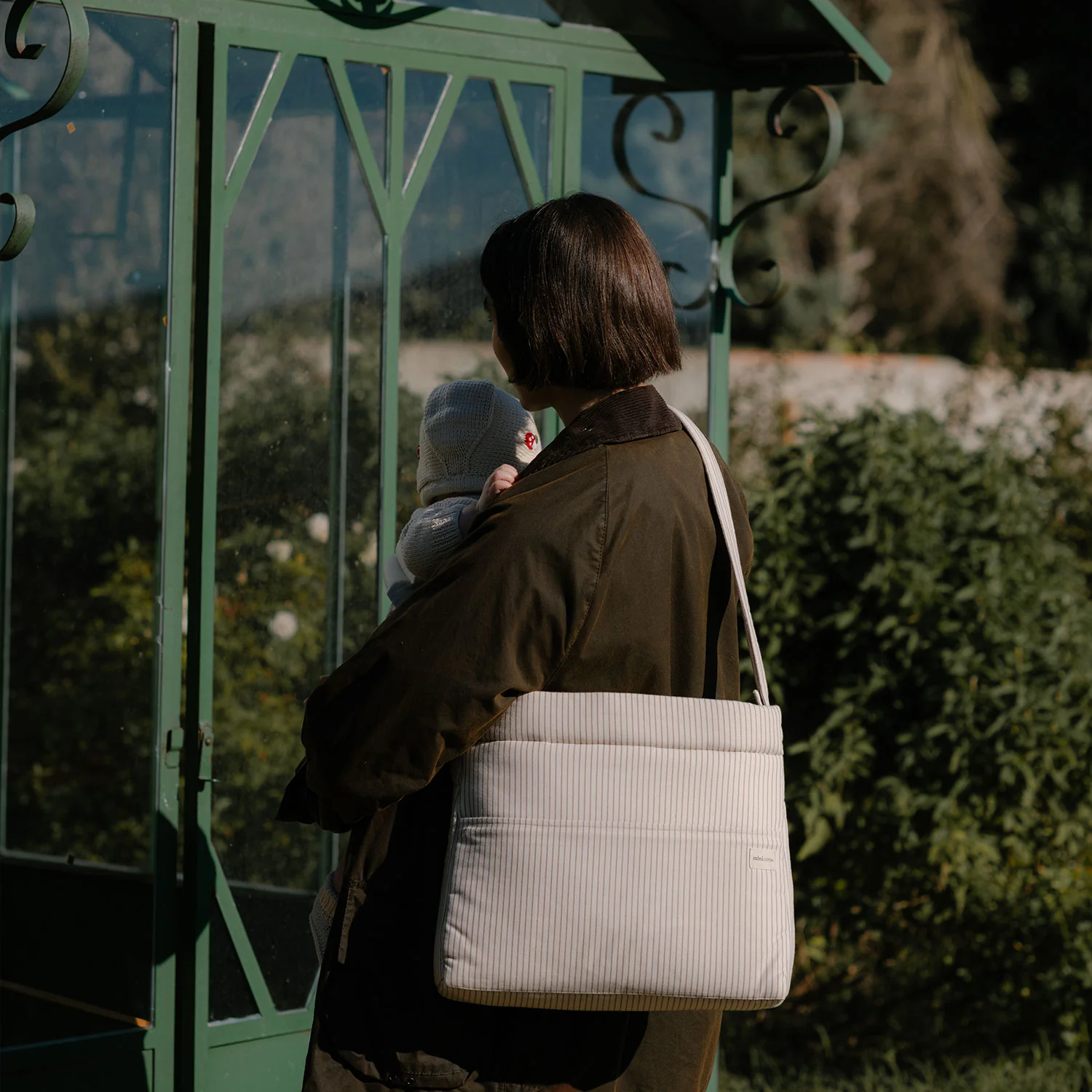 Bolsa Icon Beige Stripes - PRE ORDER - Image 2