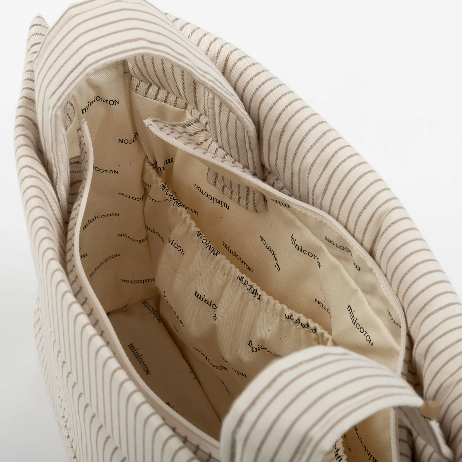 Bolsa Icon Beige Stripes - PRE ORDER - Image 6