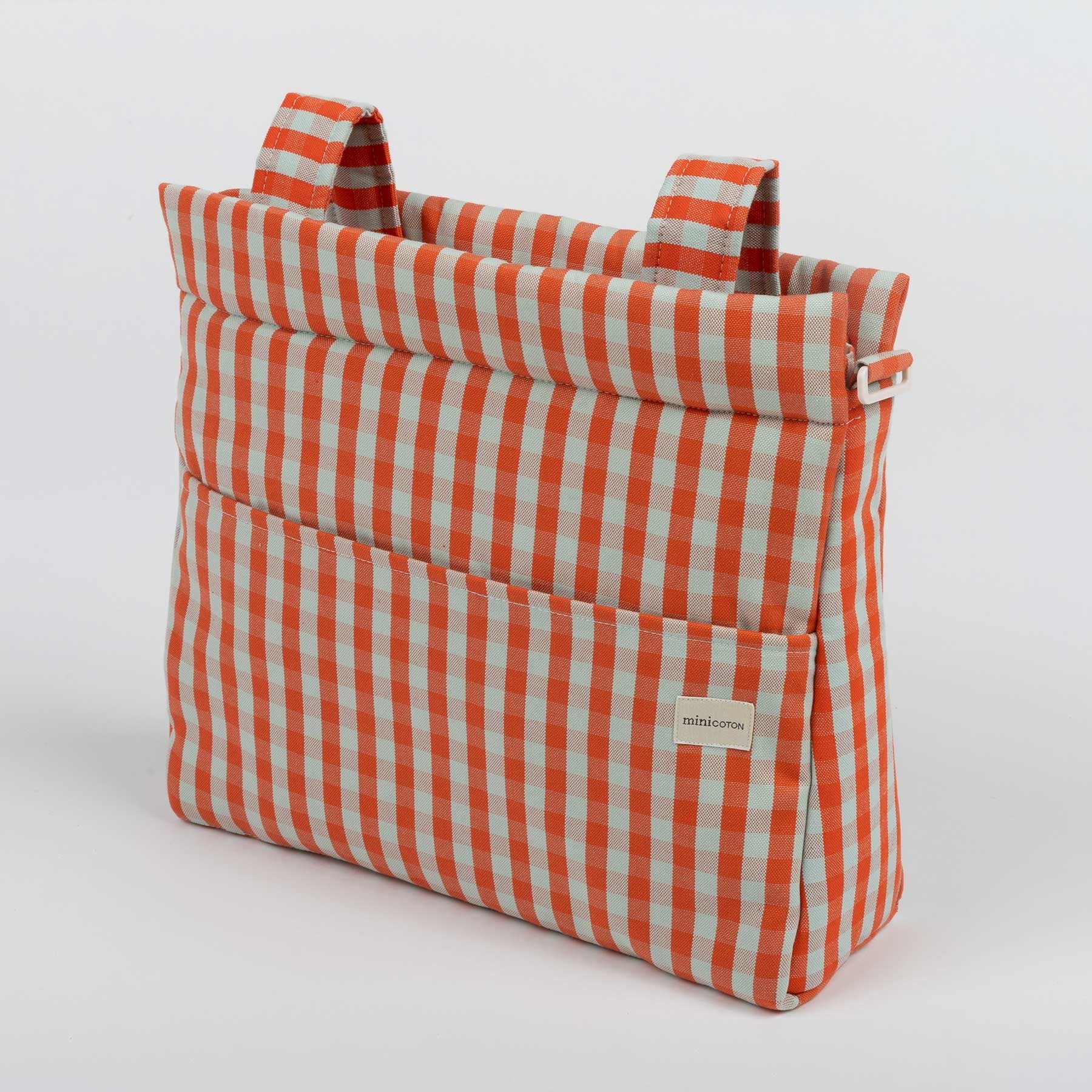 Bolsa Icon - Coral + Aqua - Image 2