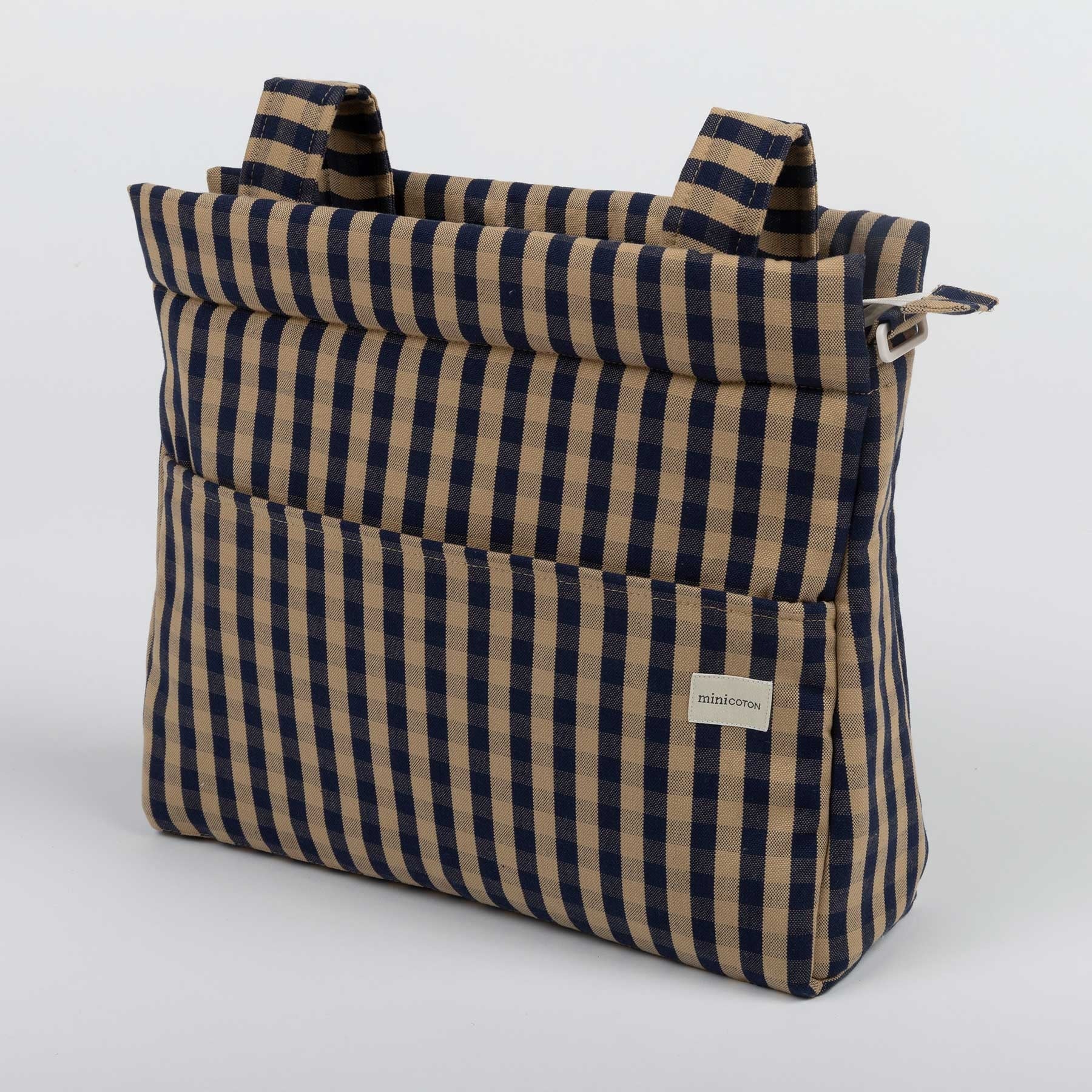 Bolsa Icon - Navy + Caramel - Image 2