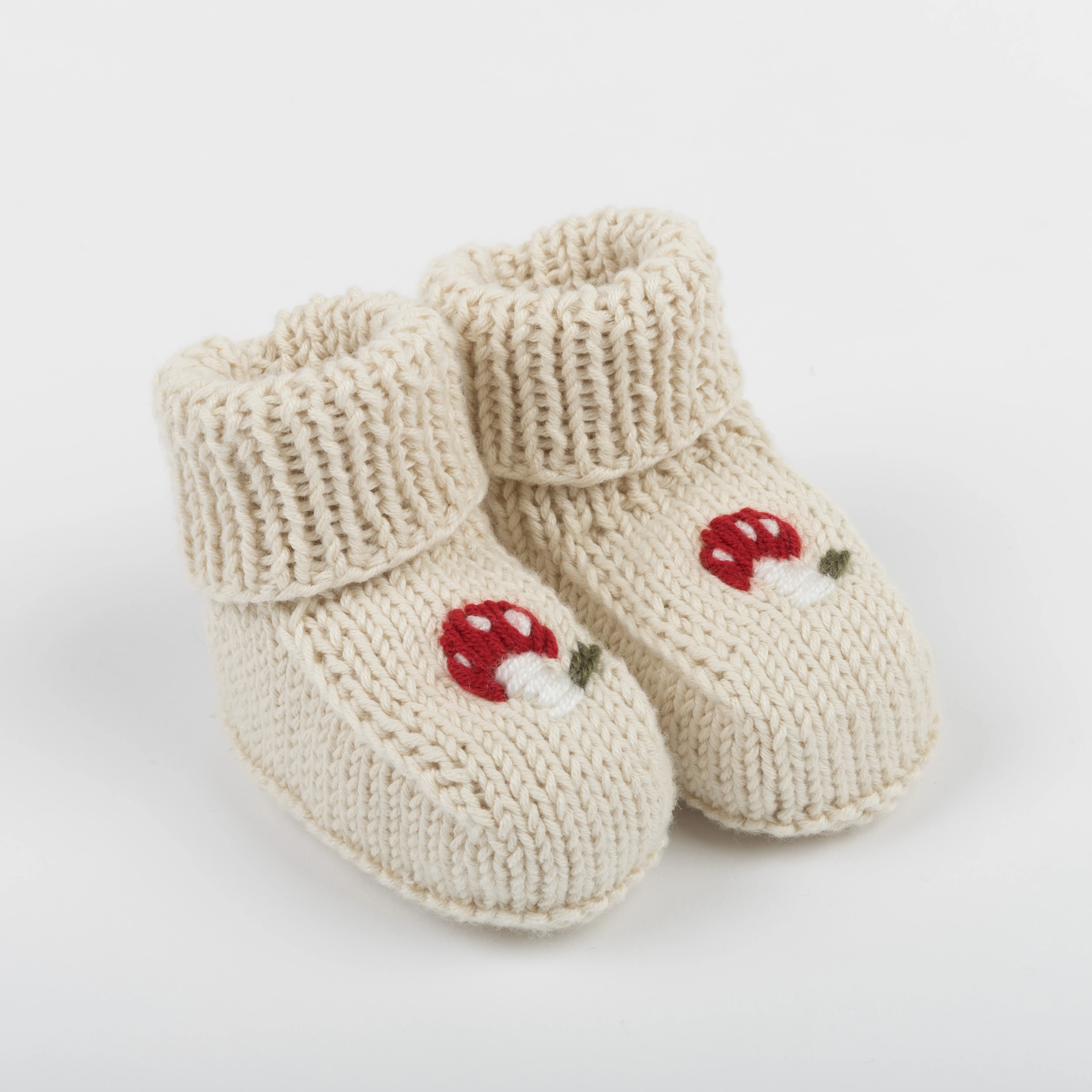Booties Crochet Mushroom - Image 3
