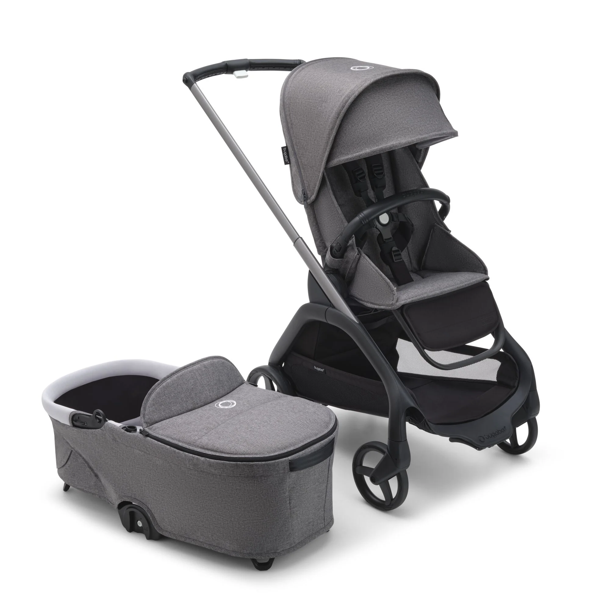 Bugaboo Dragonfly completo Grafito/Gris Melange/Gris Melange - Image 3