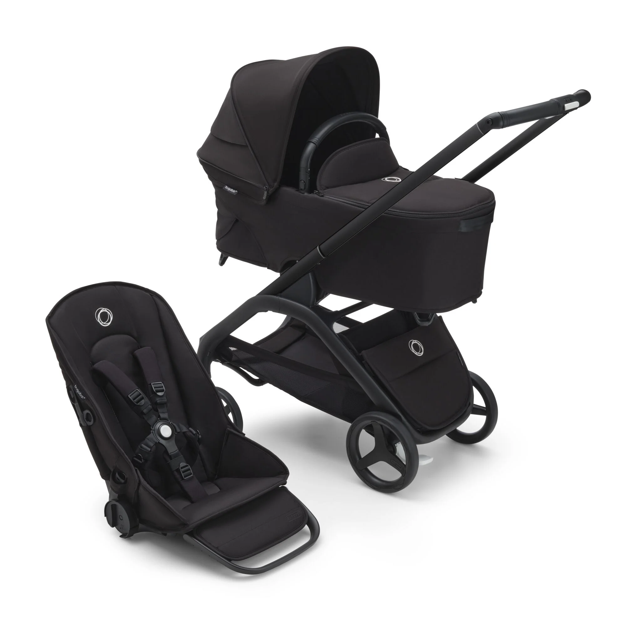 Bugaboo Dragonfly completo Negro/Negro/Negro Medianoche - Image 2