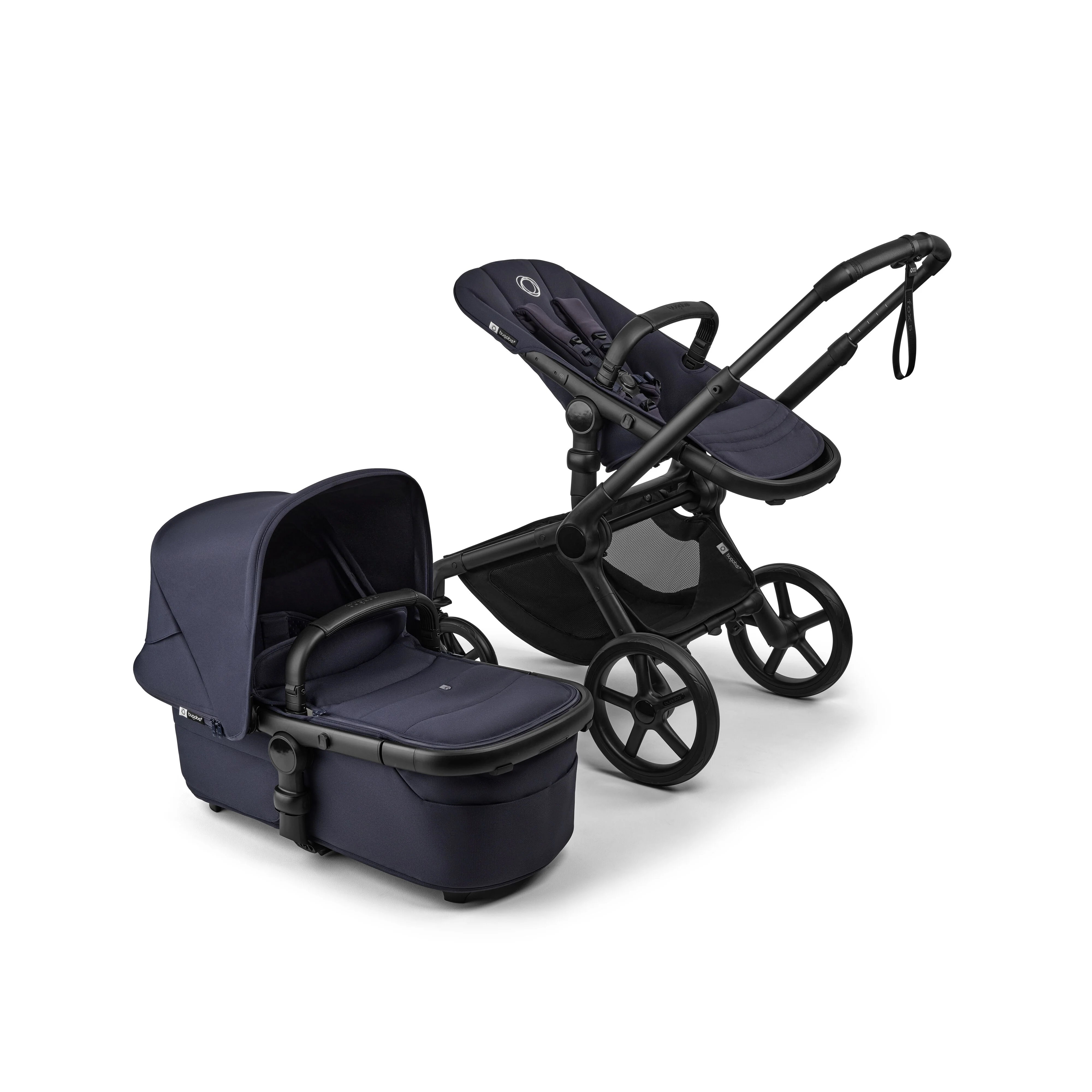 Bugaboo Fox 5 Renew Silla+Capazo Deep Indigo/Deep Indigo/Negro - Image 3