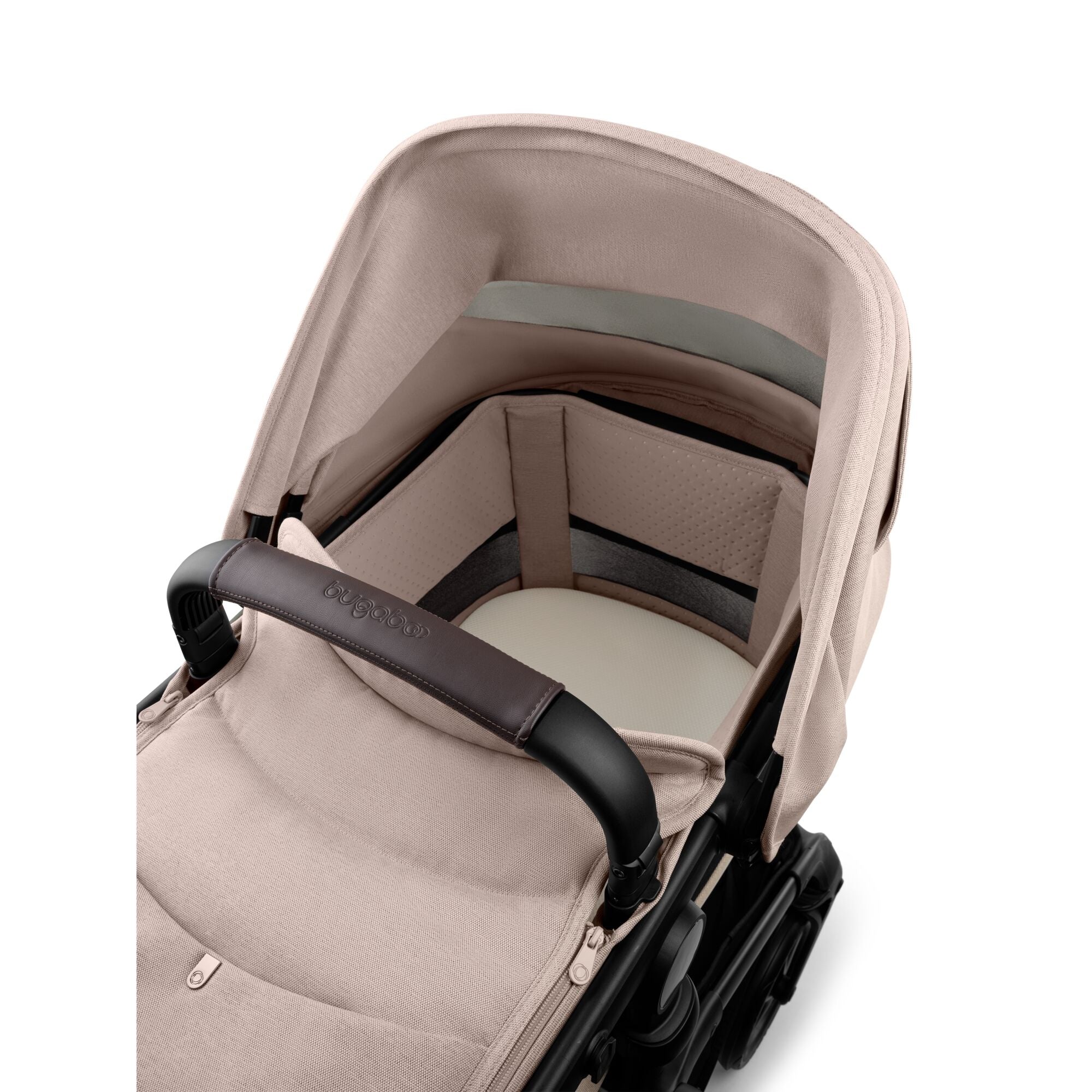 Bugaboo Fox 5 Renew Silla+Capazo Desert taupe melange/Desert taupe melange/Negro - Image 2