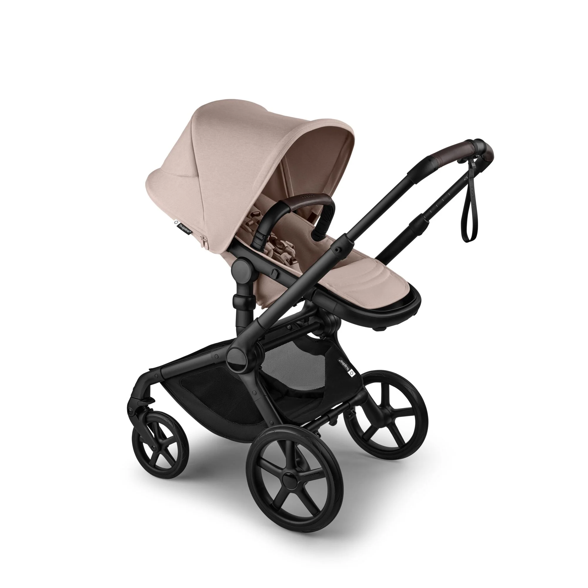 Bugaboo Fox 5 Renew Silla+Capazo Desert taupe melange/Desert taupe melange/Negro - Image 4