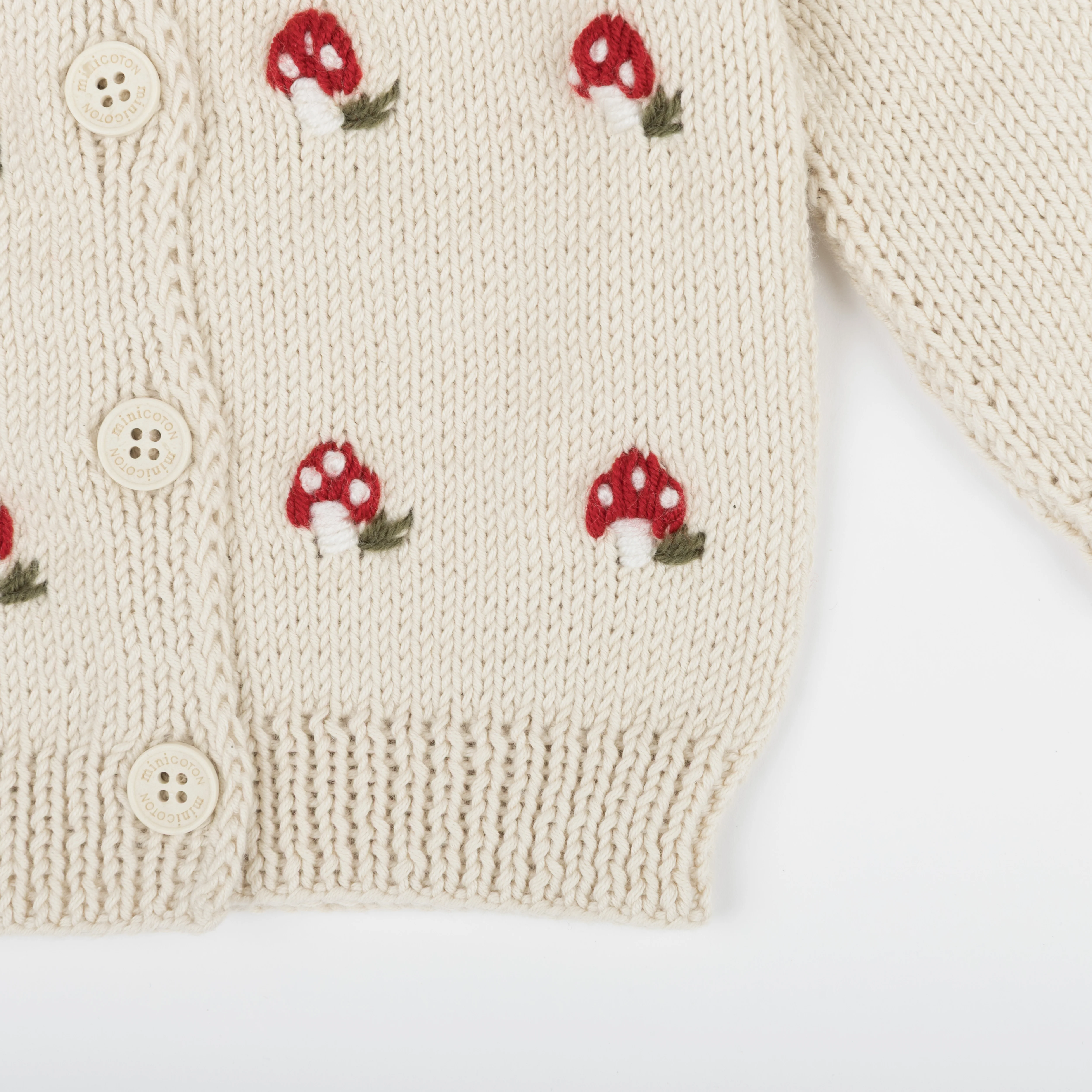Cardigan Crochet Mushroom - Image 2