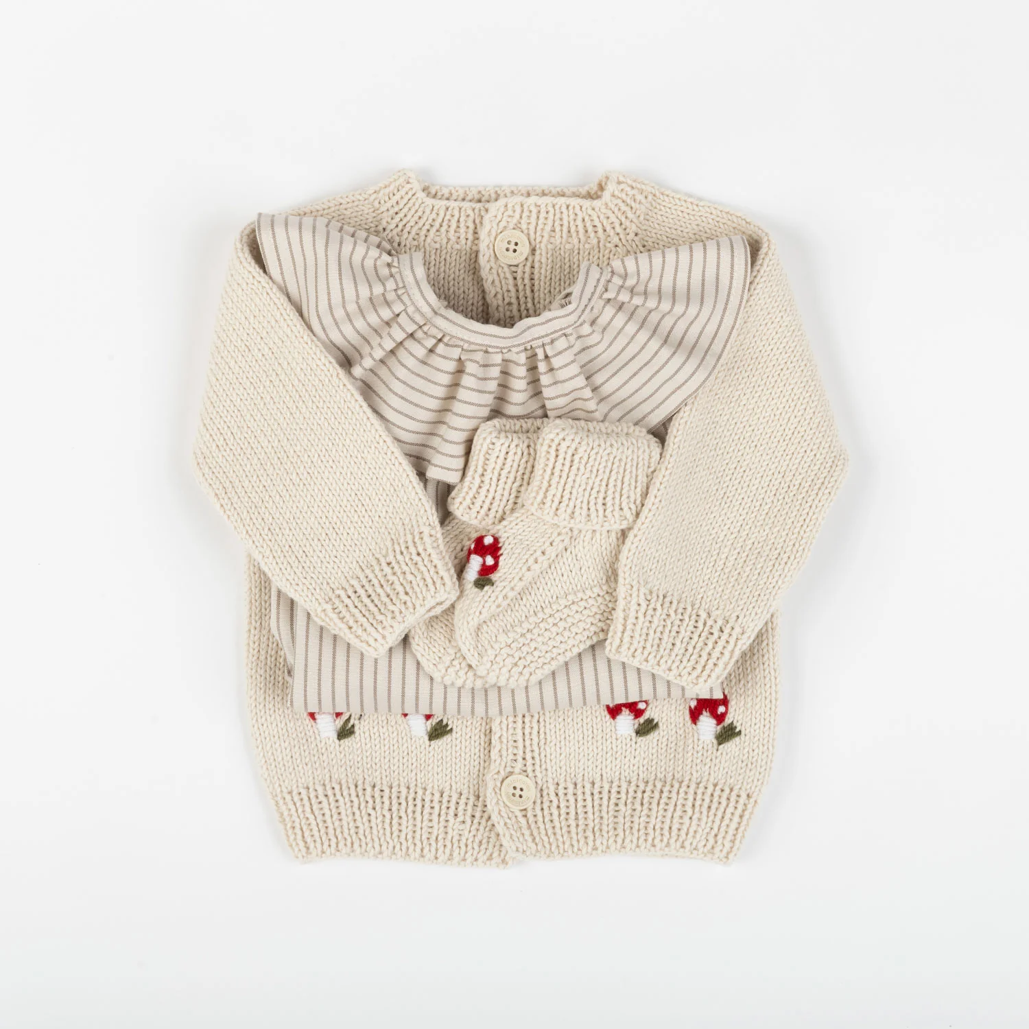 Cardigan Crochet Mushroom - Image 3