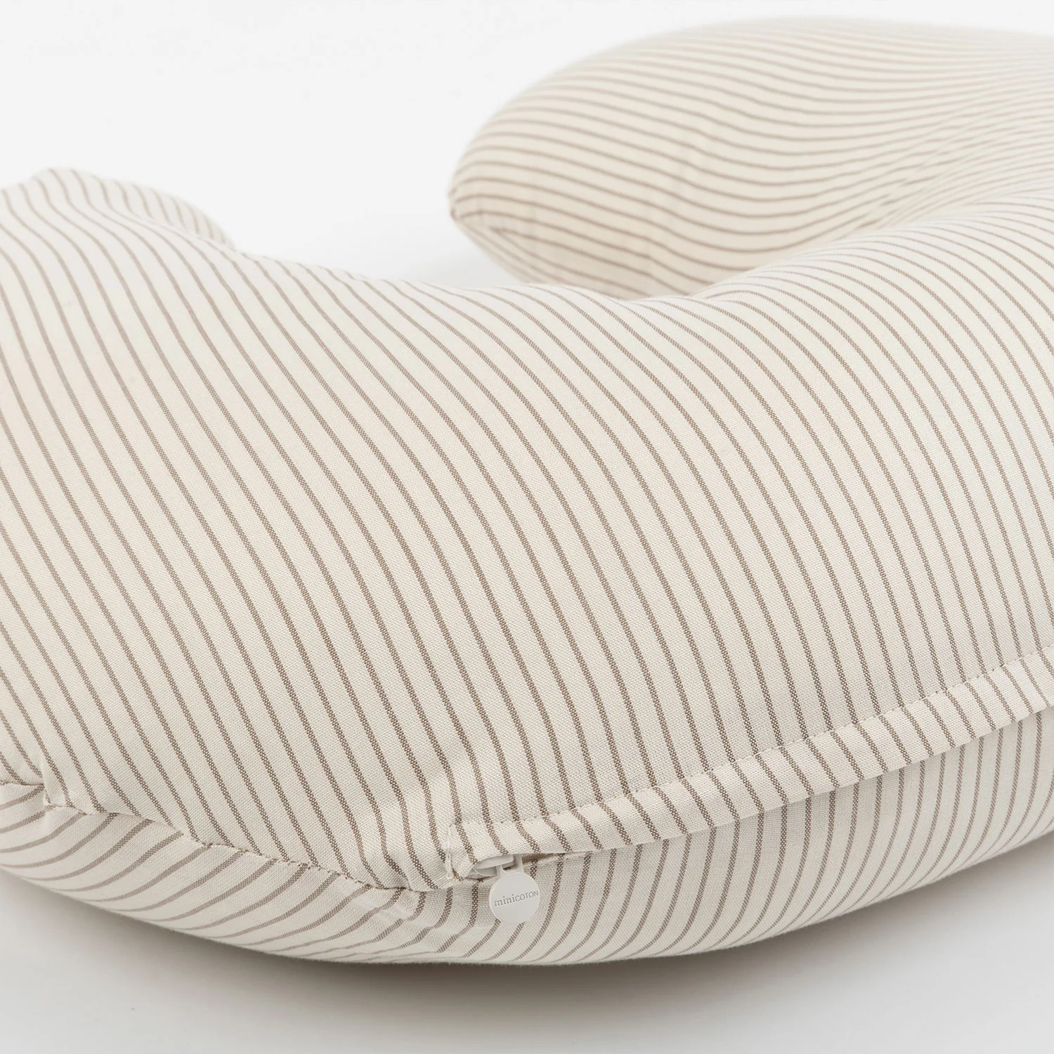 Cojín Lactancia Beige Stripes - Image 2