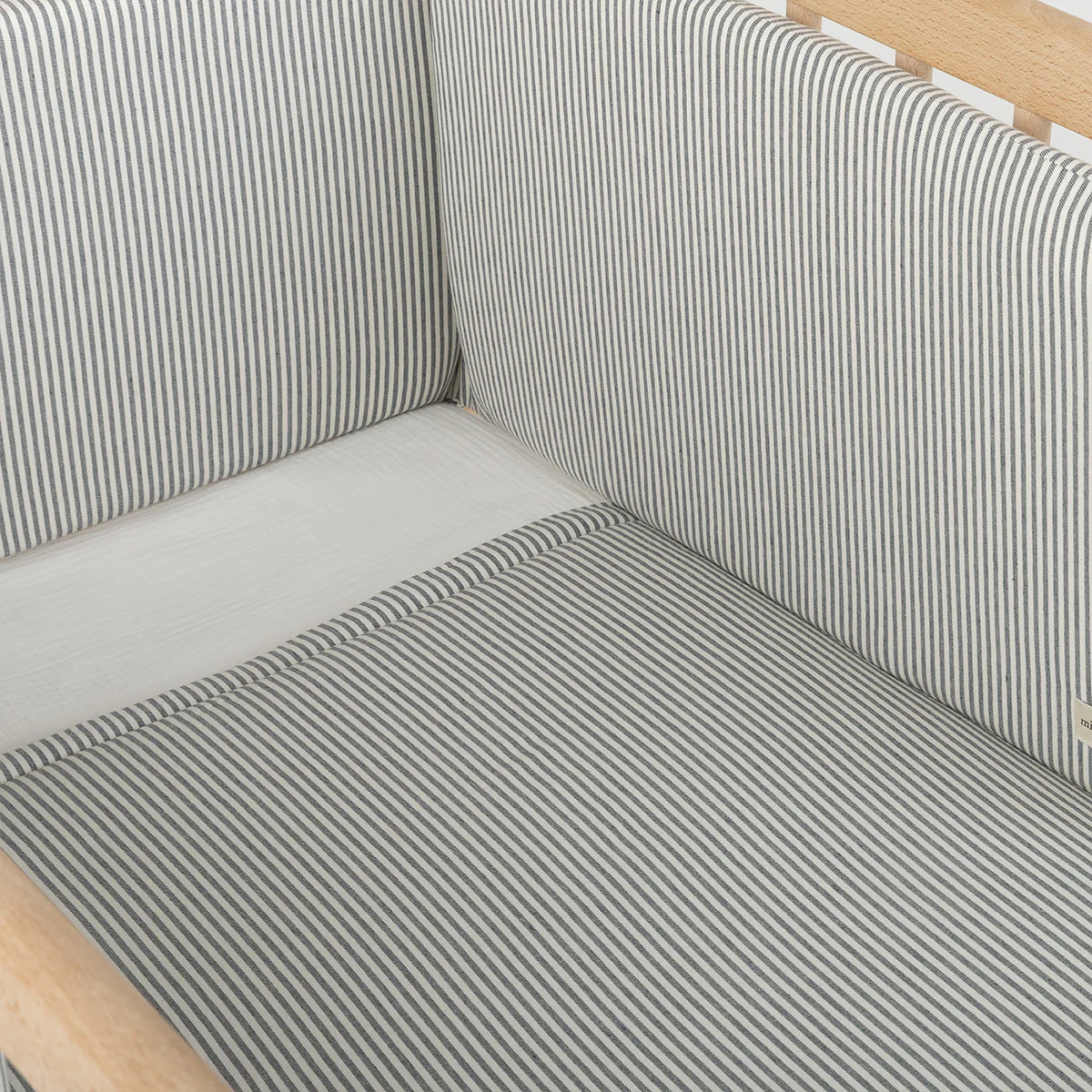 Colcha + Funda Almohada Denim Stripes - Image 4