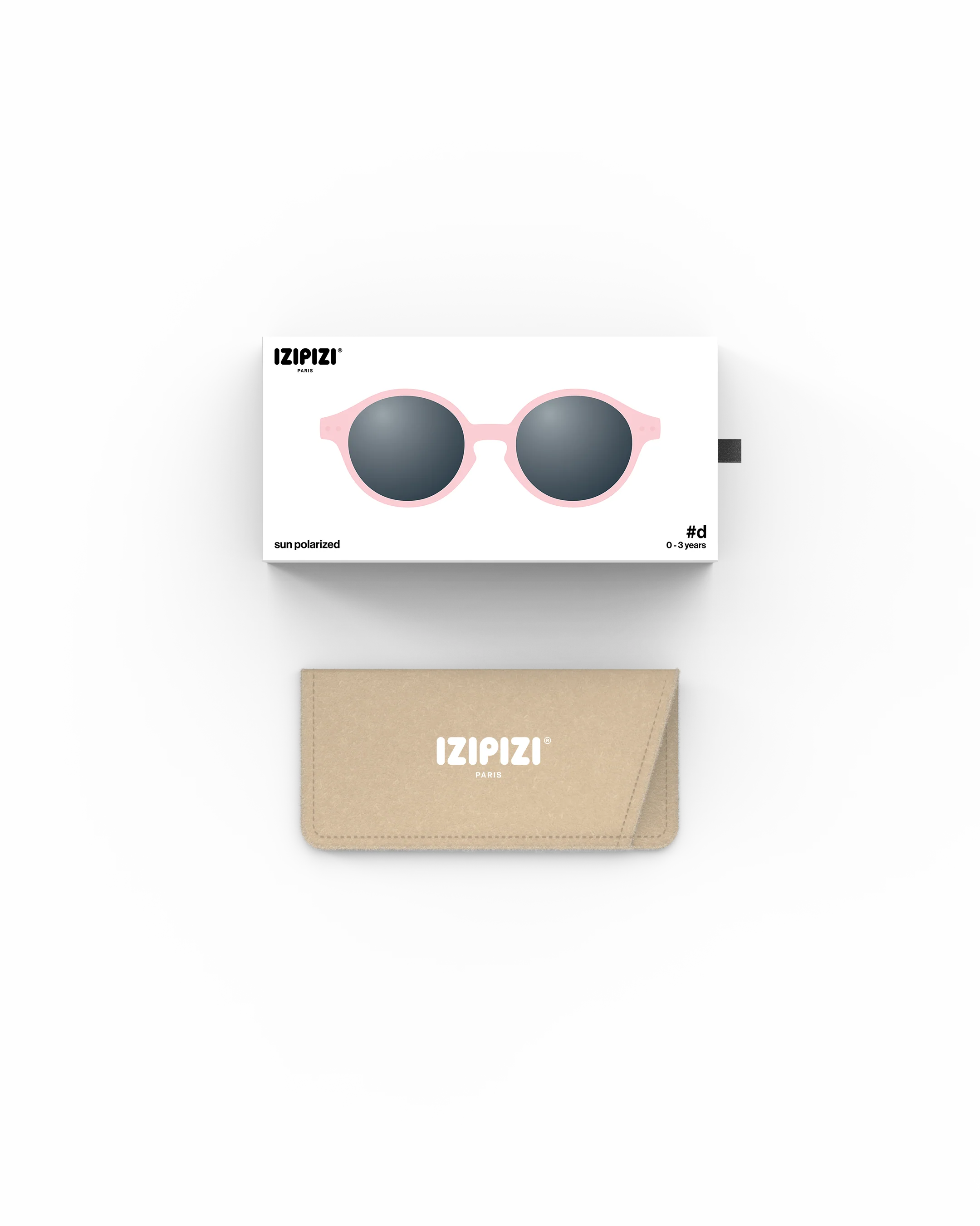 Izipizi Gafas de Sol #D Pastel Pink - Image 4