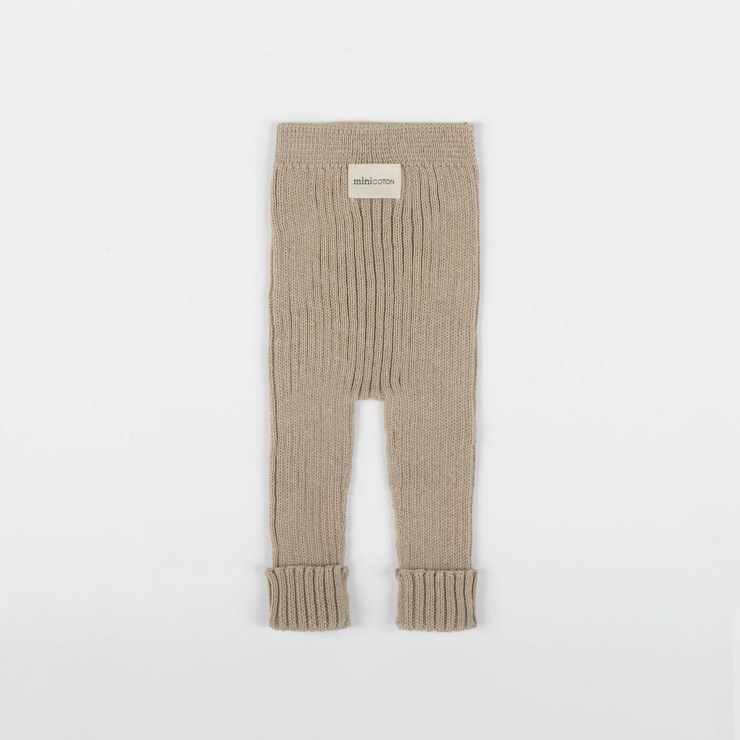Leggings Canalé Beige - Image 3