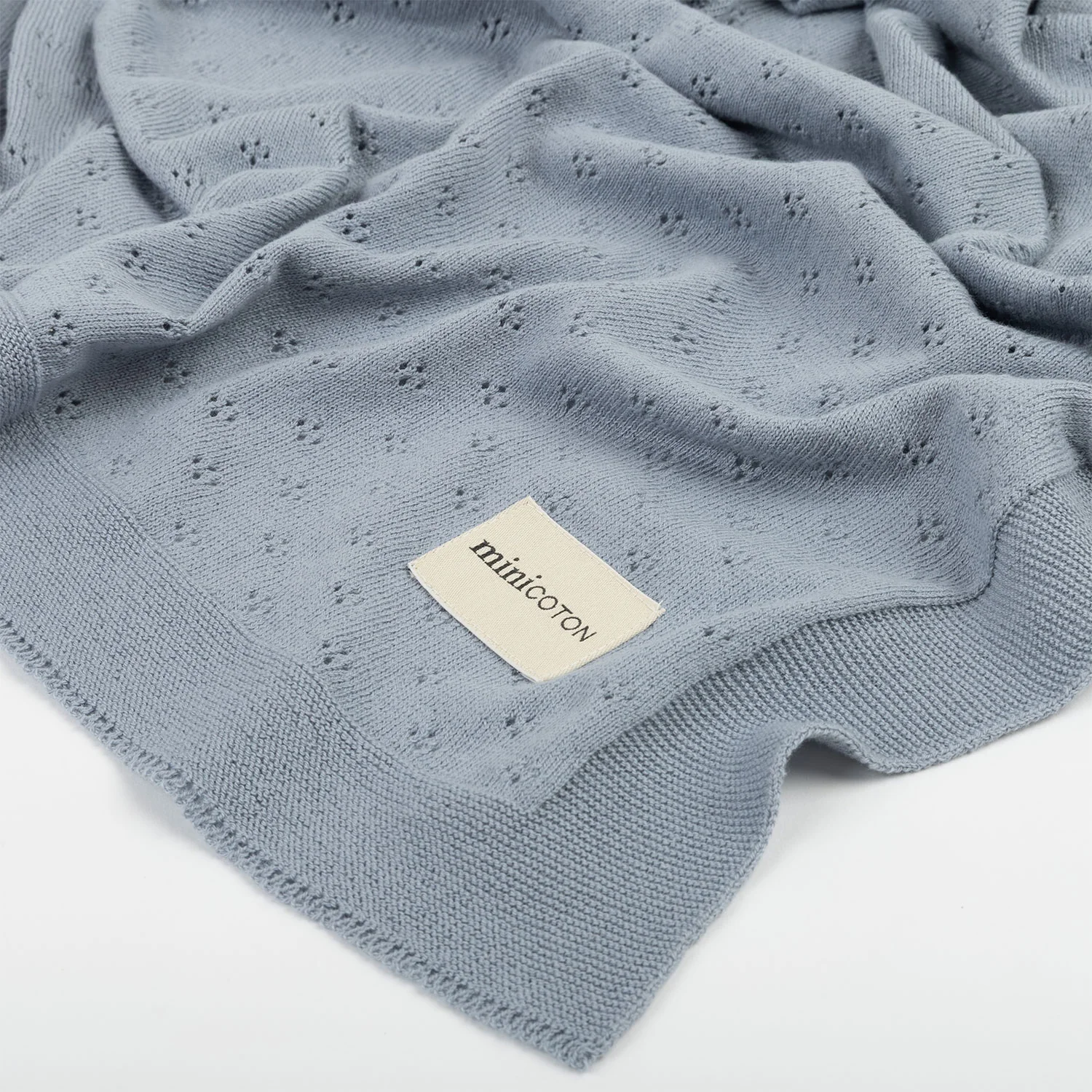 Manta Holey Knit Blue - Image 2