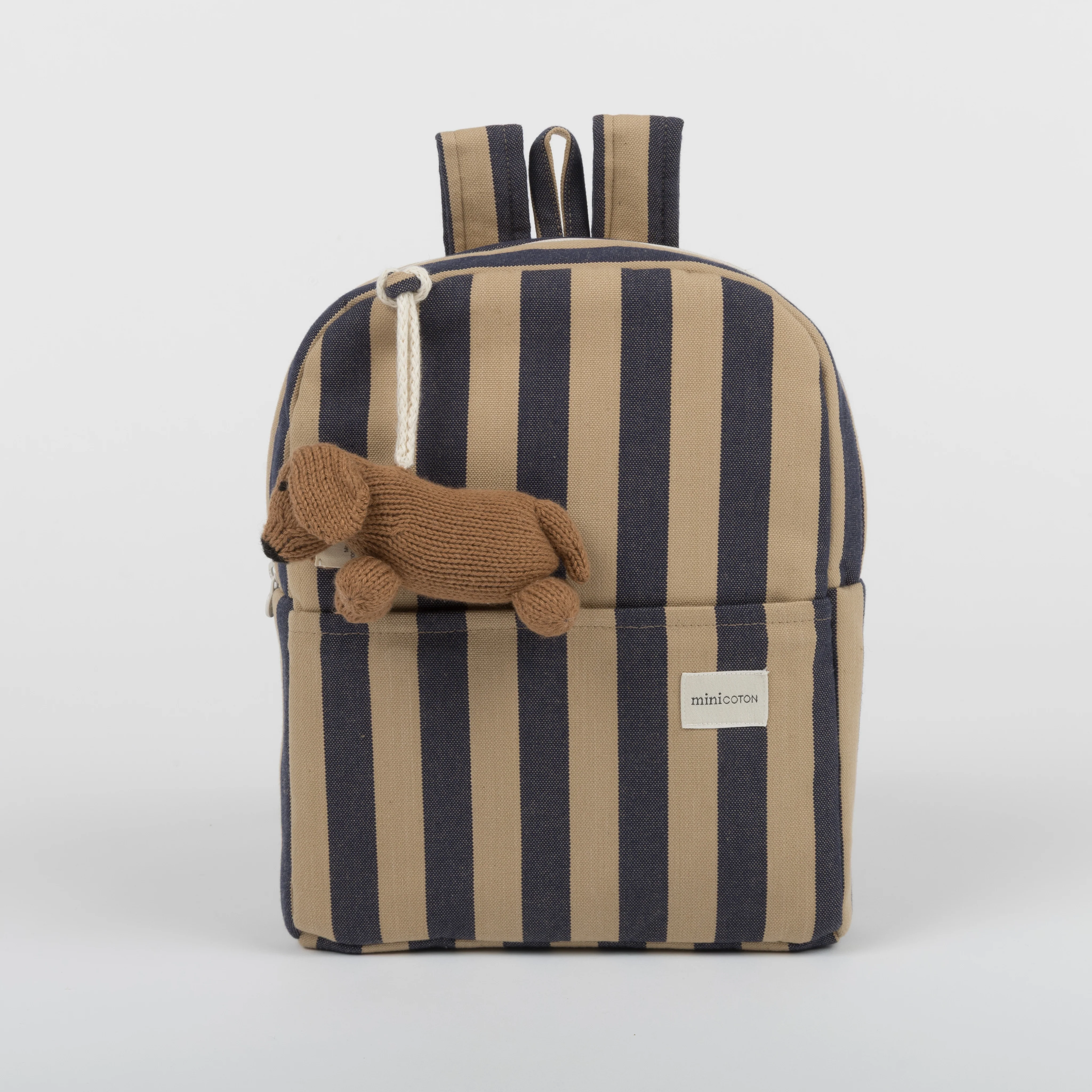 Mochila Navy + Caramel - Image 2