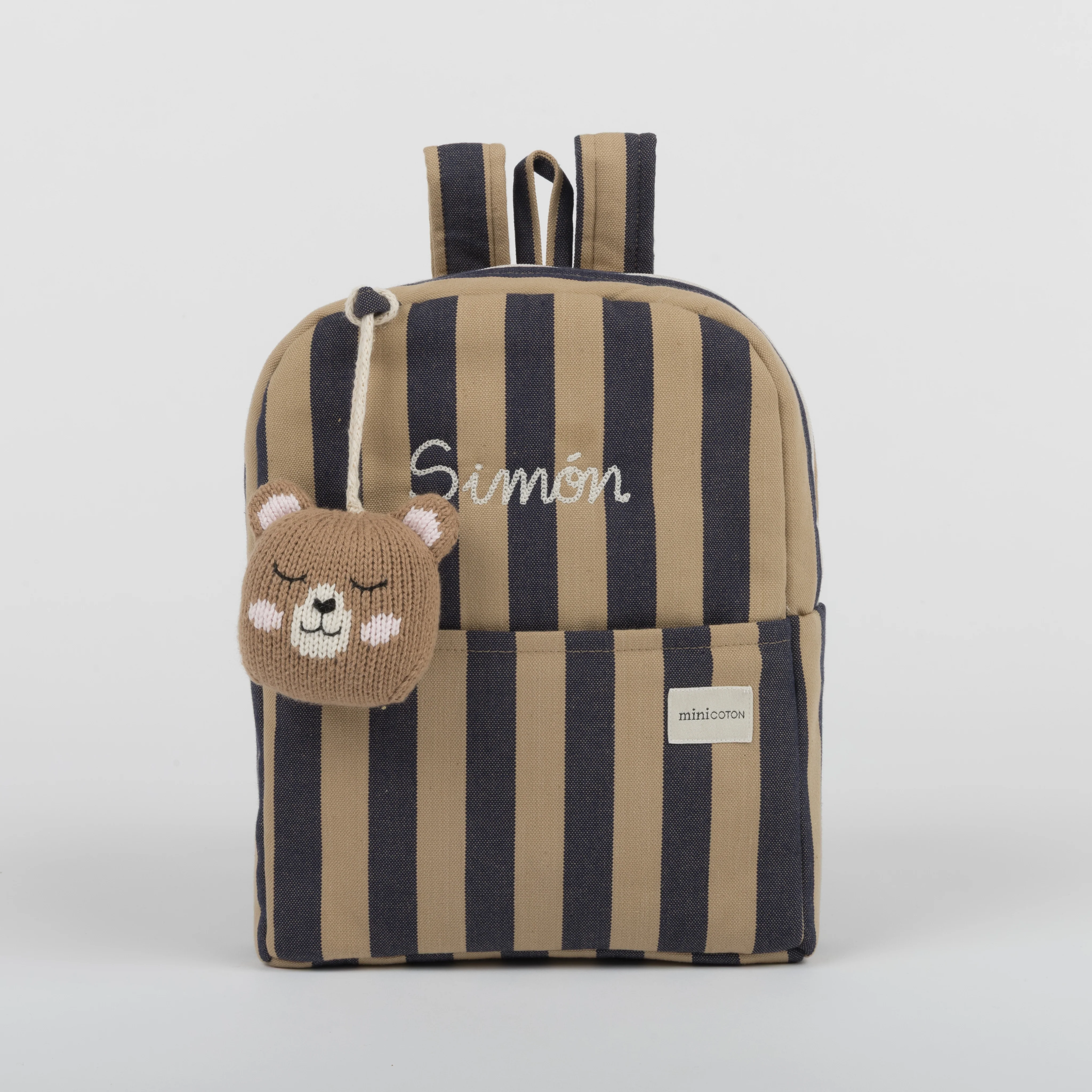 Mochila Navy + Caramel - Image 5