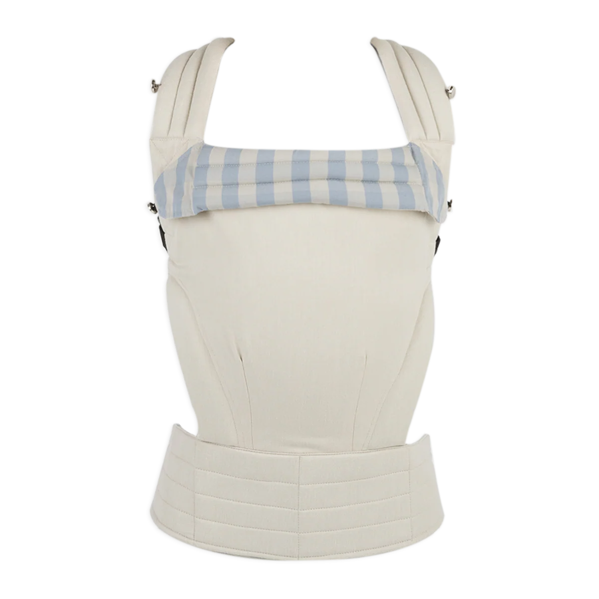 Mochila Portabebé Somomu® Vichy Blue + Sand - Image 2