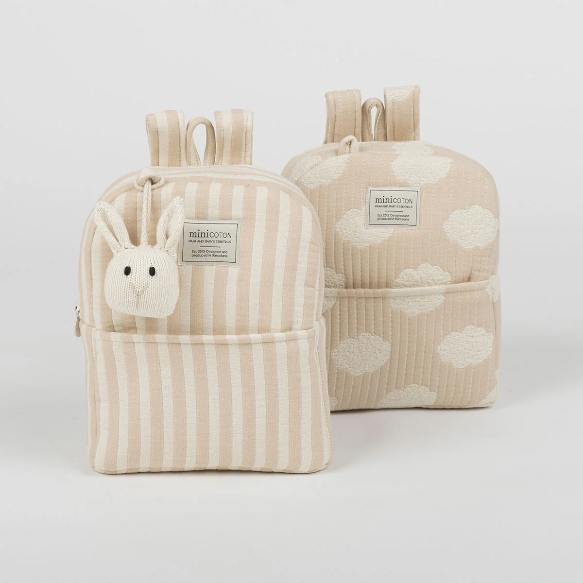Mochila Rayas Nude - Image 4