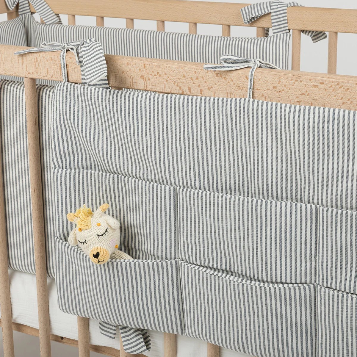 Organizador Cuna Denim Stripes - Image 3