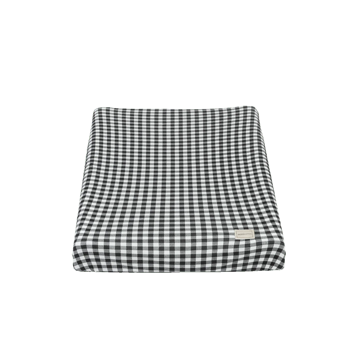 Pack Funda Cambiador Vichy Negro - Image 2