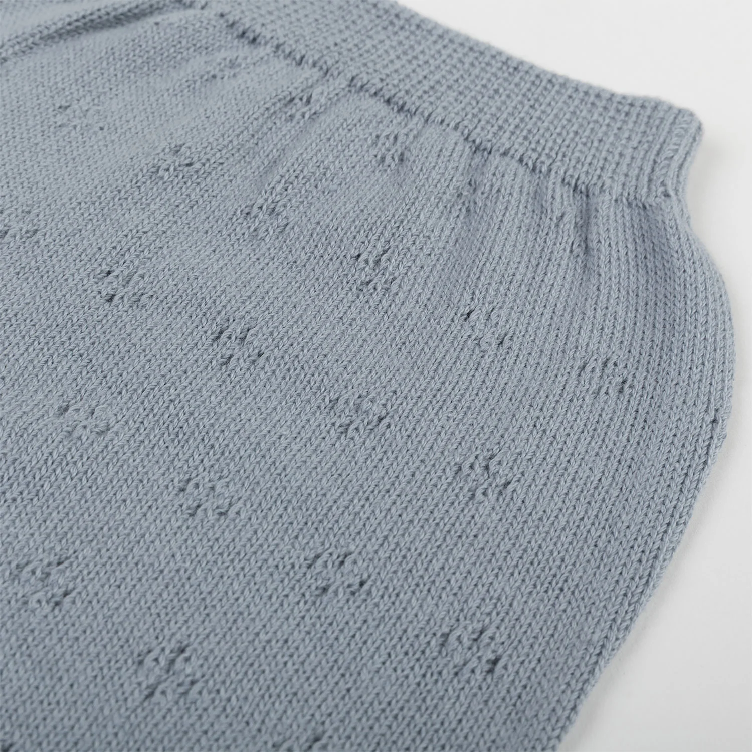 Polaina Knit Holey Blue - Image 2