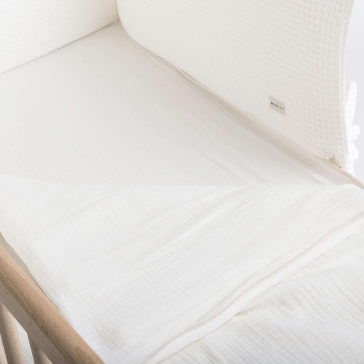 Saco Cuna 120x60cm Bambula Blanco - Image 3