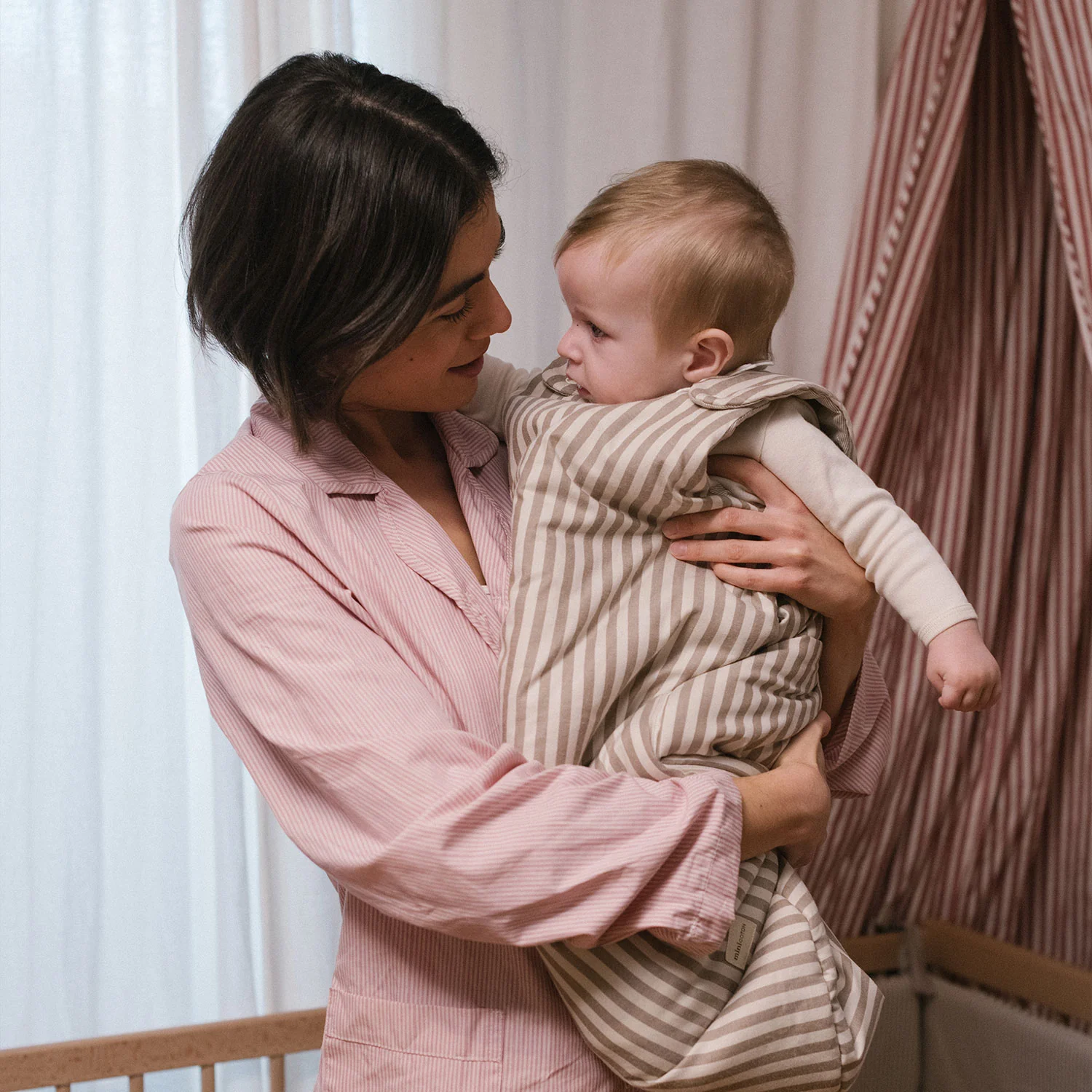 Saco Dormir Beige Stripes - Image 2