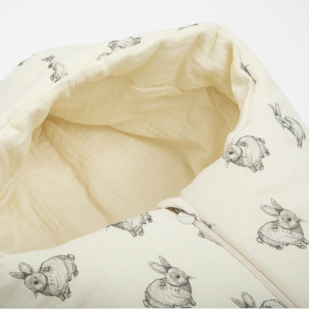 Saco Oval Rabbit Ecru - invierno - Image 2
