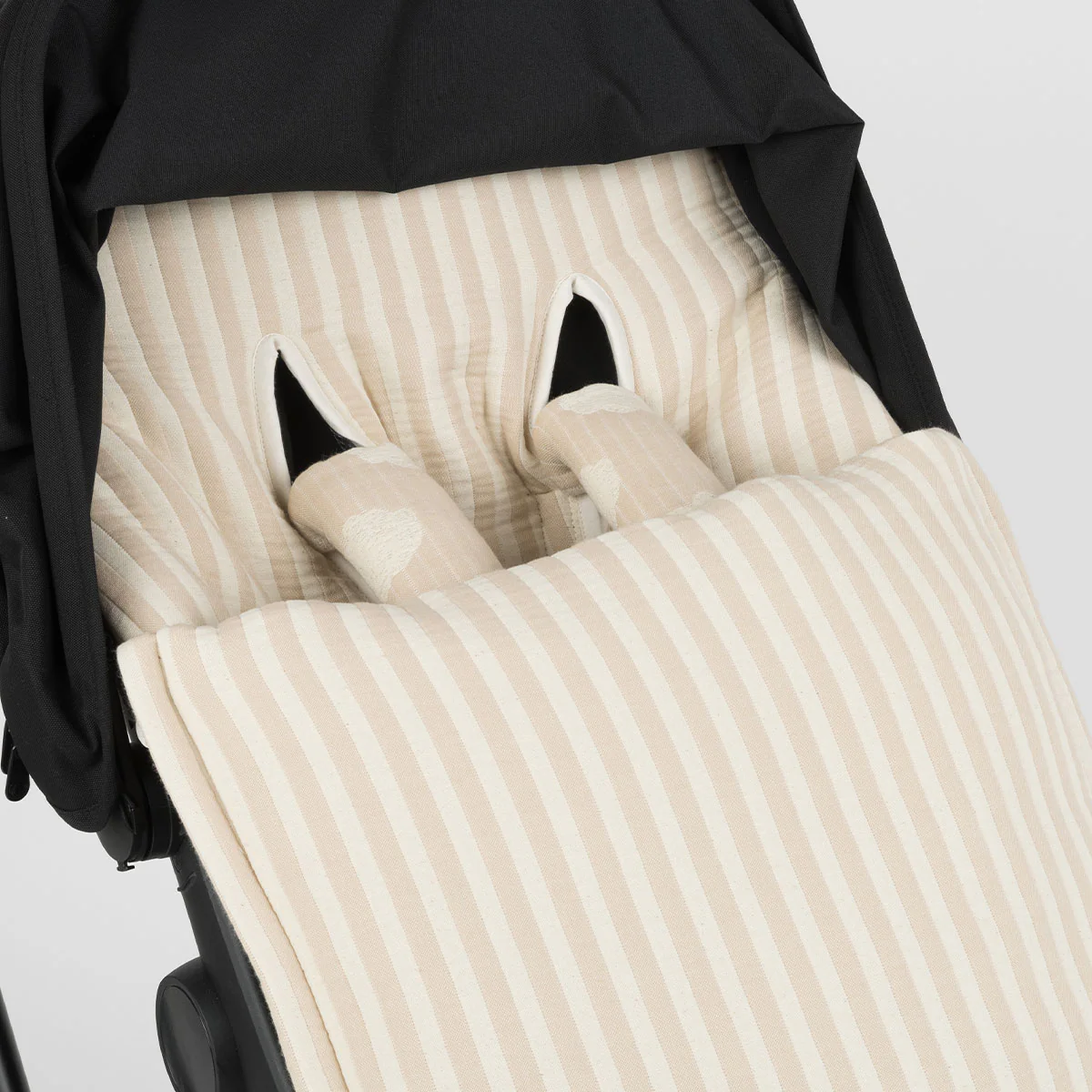 SACO SILLA Rayas Nude - Image 4