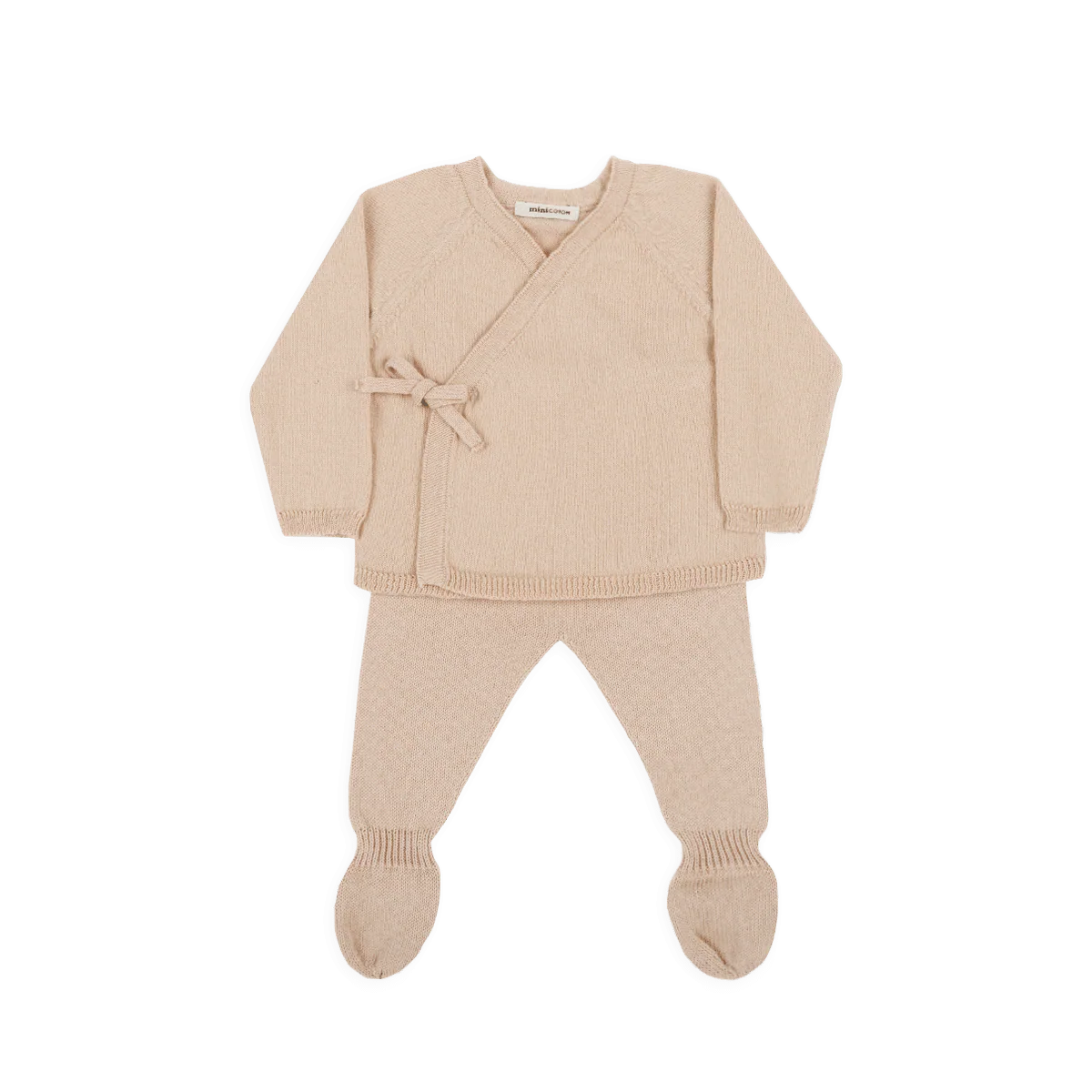 Set Welcome Knit Cruzado Blush