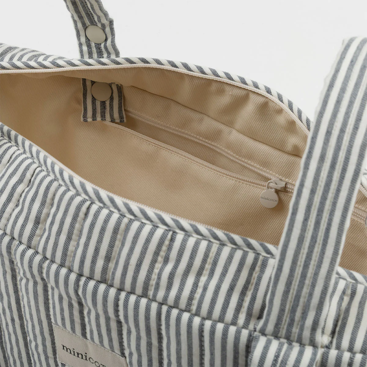 Shoulder Bag Denim Stripes - Image 3