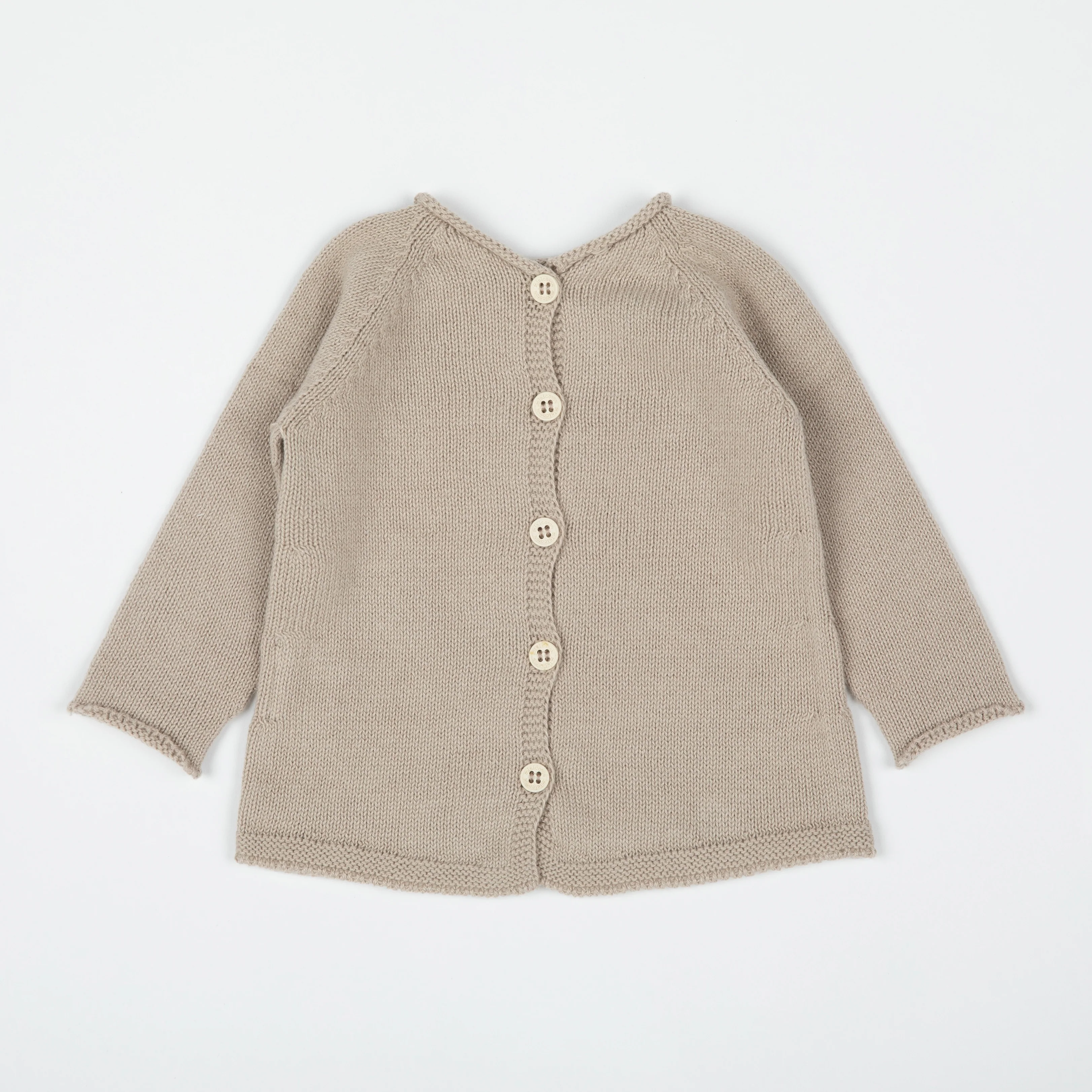 Top Basic Knit Beige - Image 2